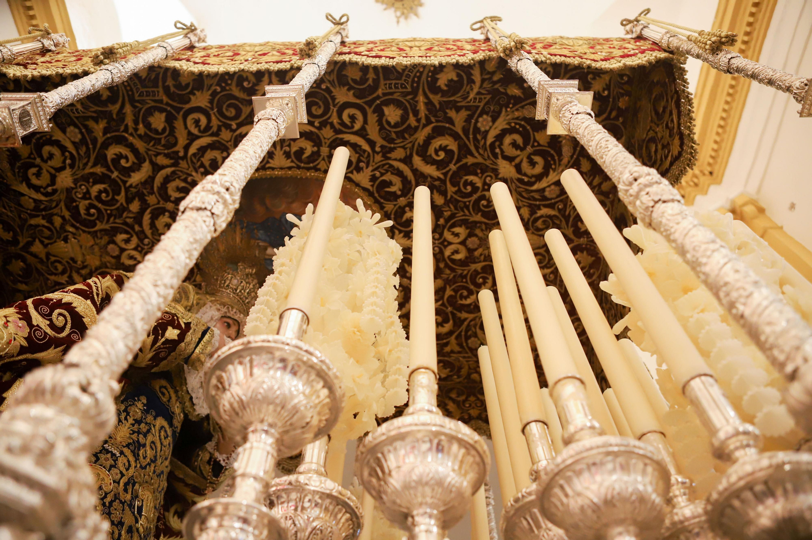 Fotos de los preparativos de la Semana Santa en Algeciras