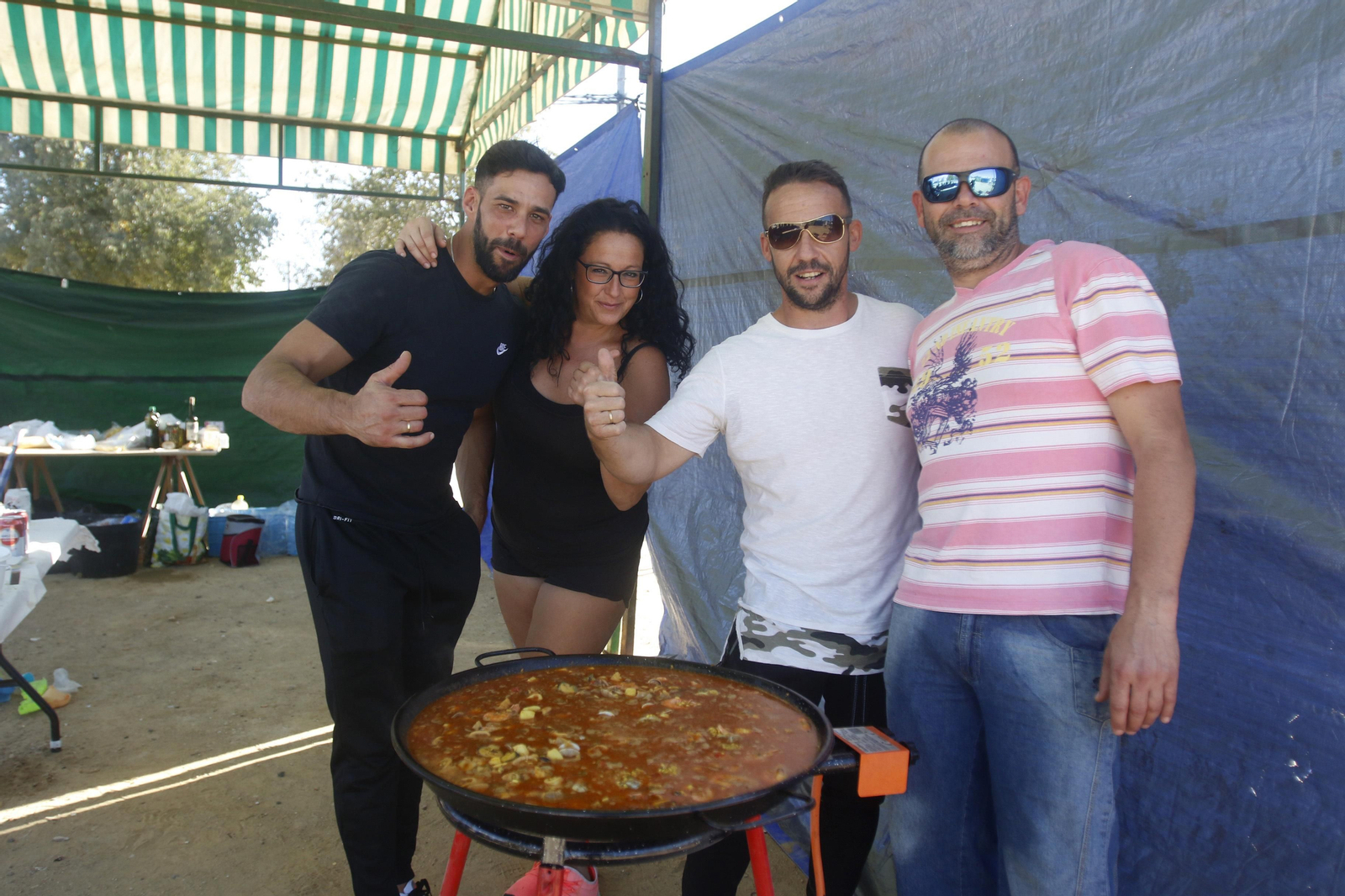 Los peroles por San Rafael, en fotografías