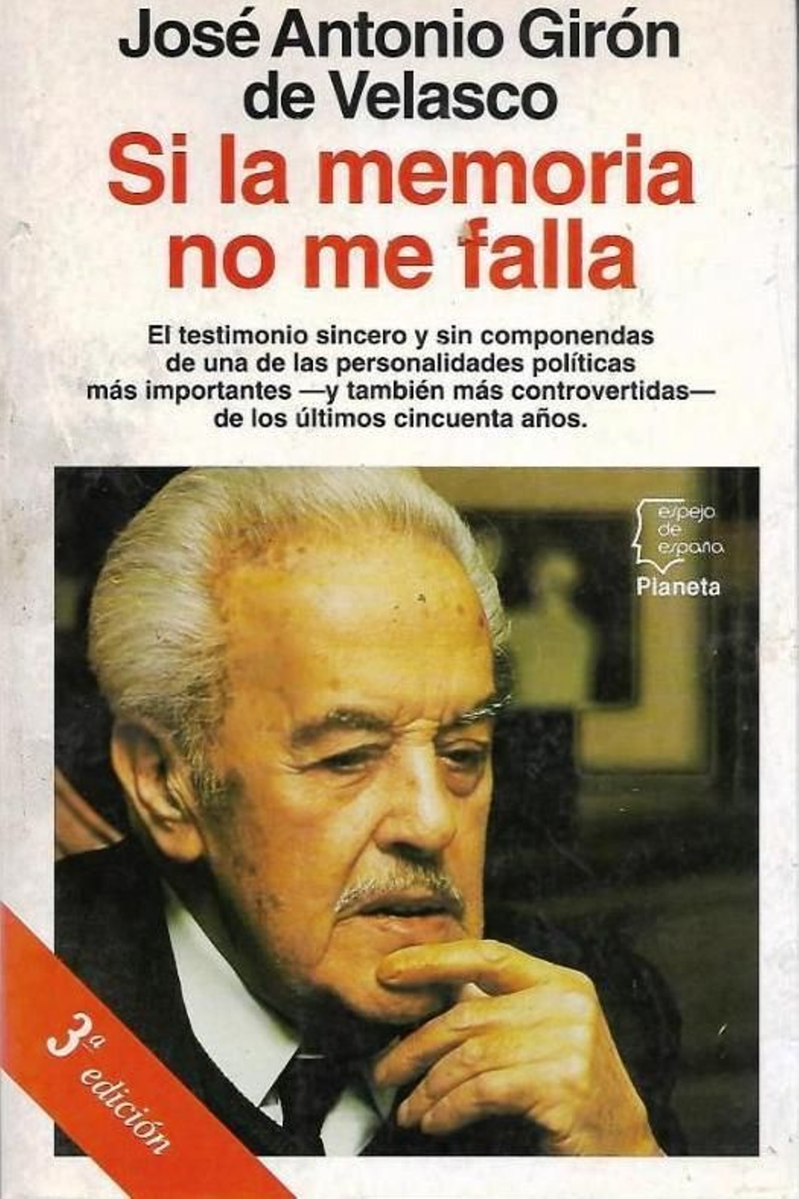 Girón de Velasco (Memorias). Girón de Velasco (Memorias).