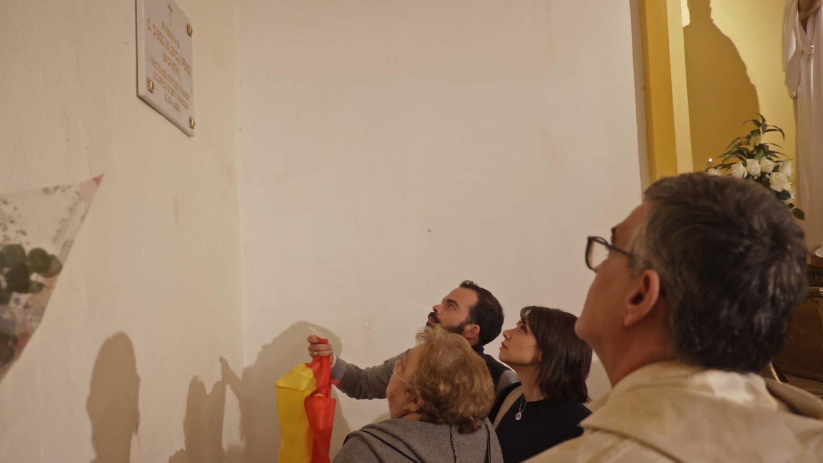 Homenaje a Diego Valencia en el primer aniversario de su asesinato a manos de Yassine Kanjaa.