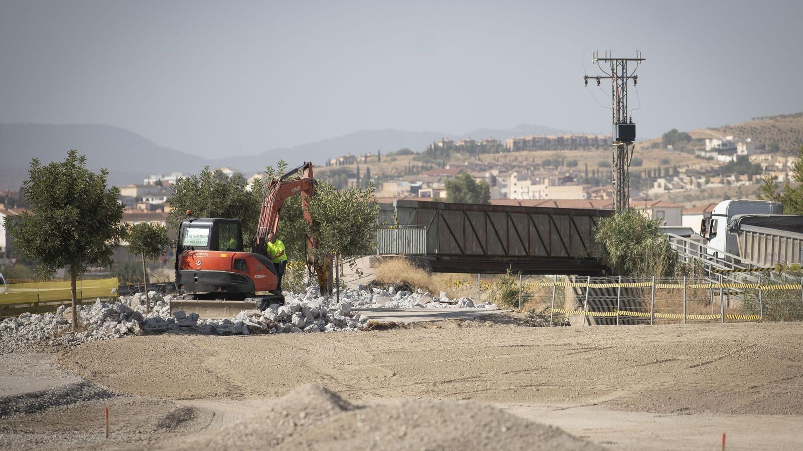 Tras ello, los trabajos se centrarán en la estructura que tiene que salvar el río Dïlar