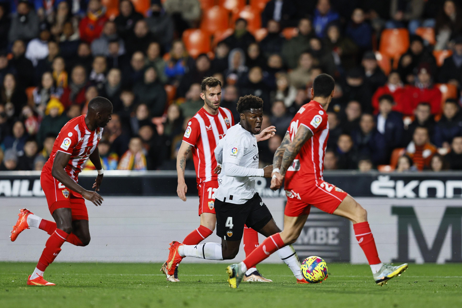 Las mejores imágenes del Valencia 2-2 Almería