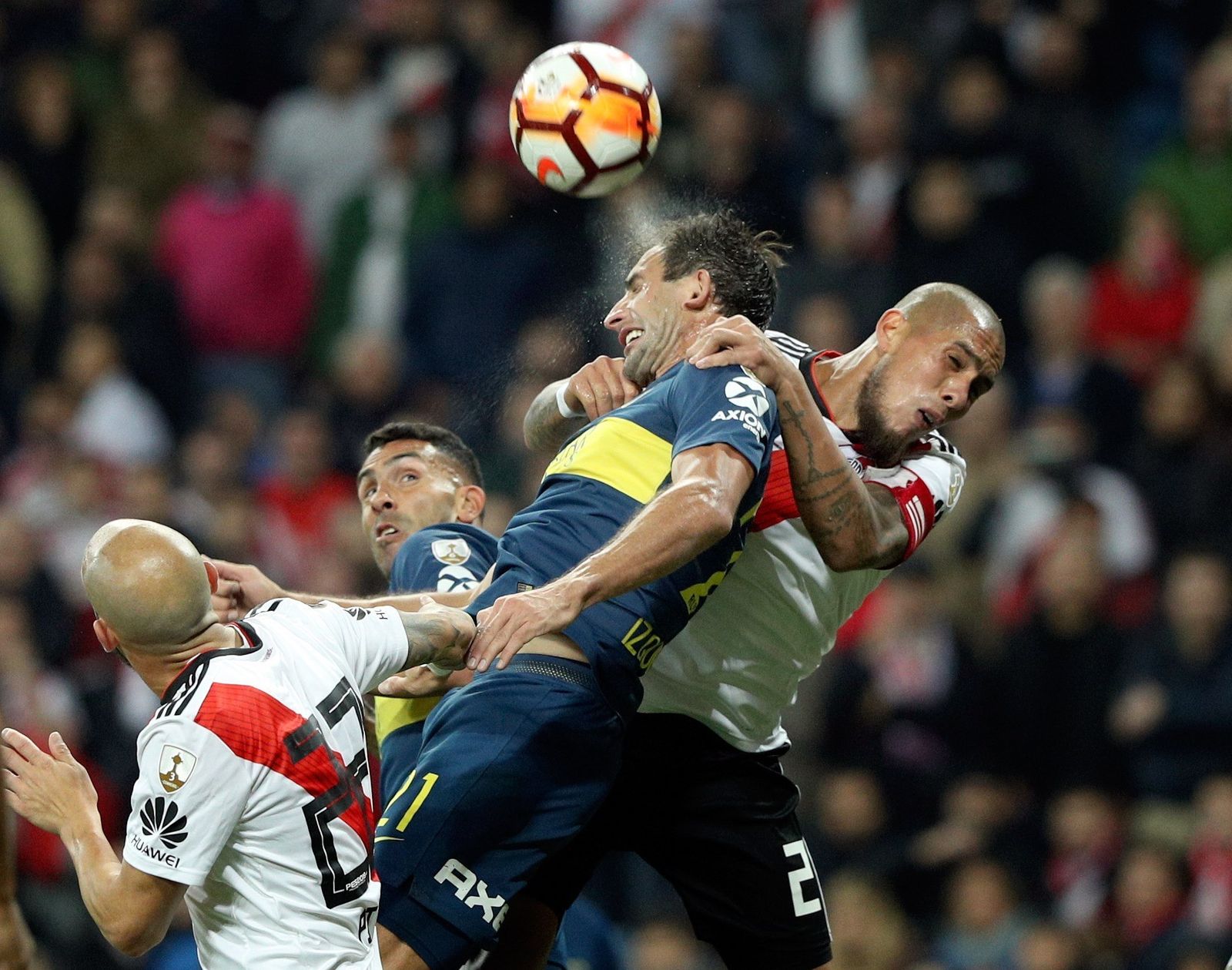 Las imágenes de la final de la Copa Libertadores entre el River Plate y el Boca Juniors