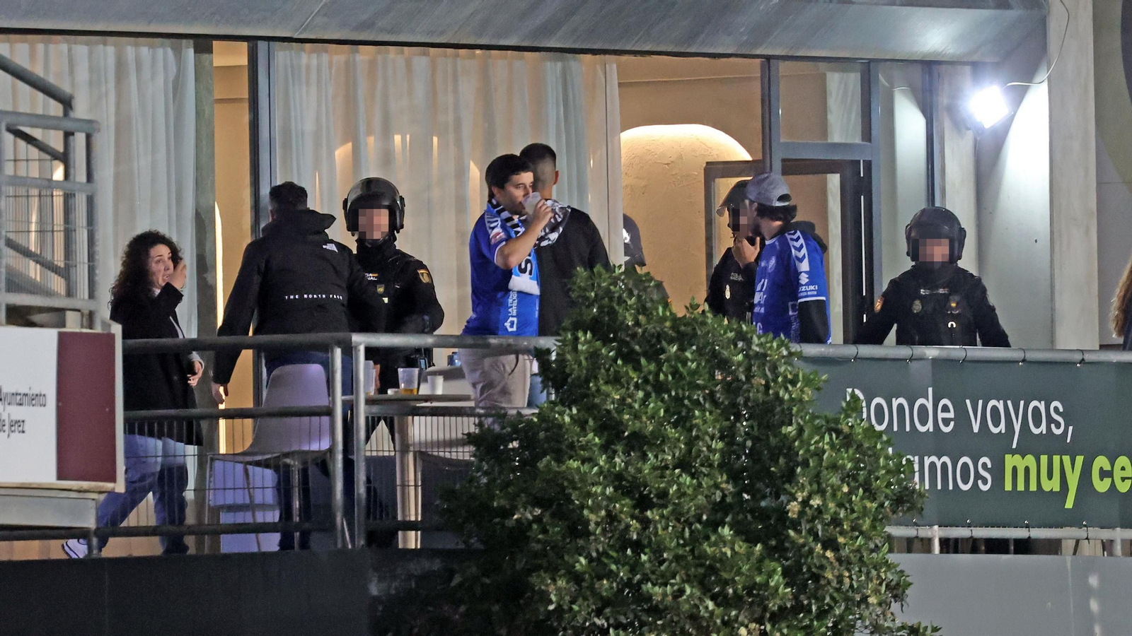 Imágenes del derbi entre Xerez CD y Xerez DFC en Chapín