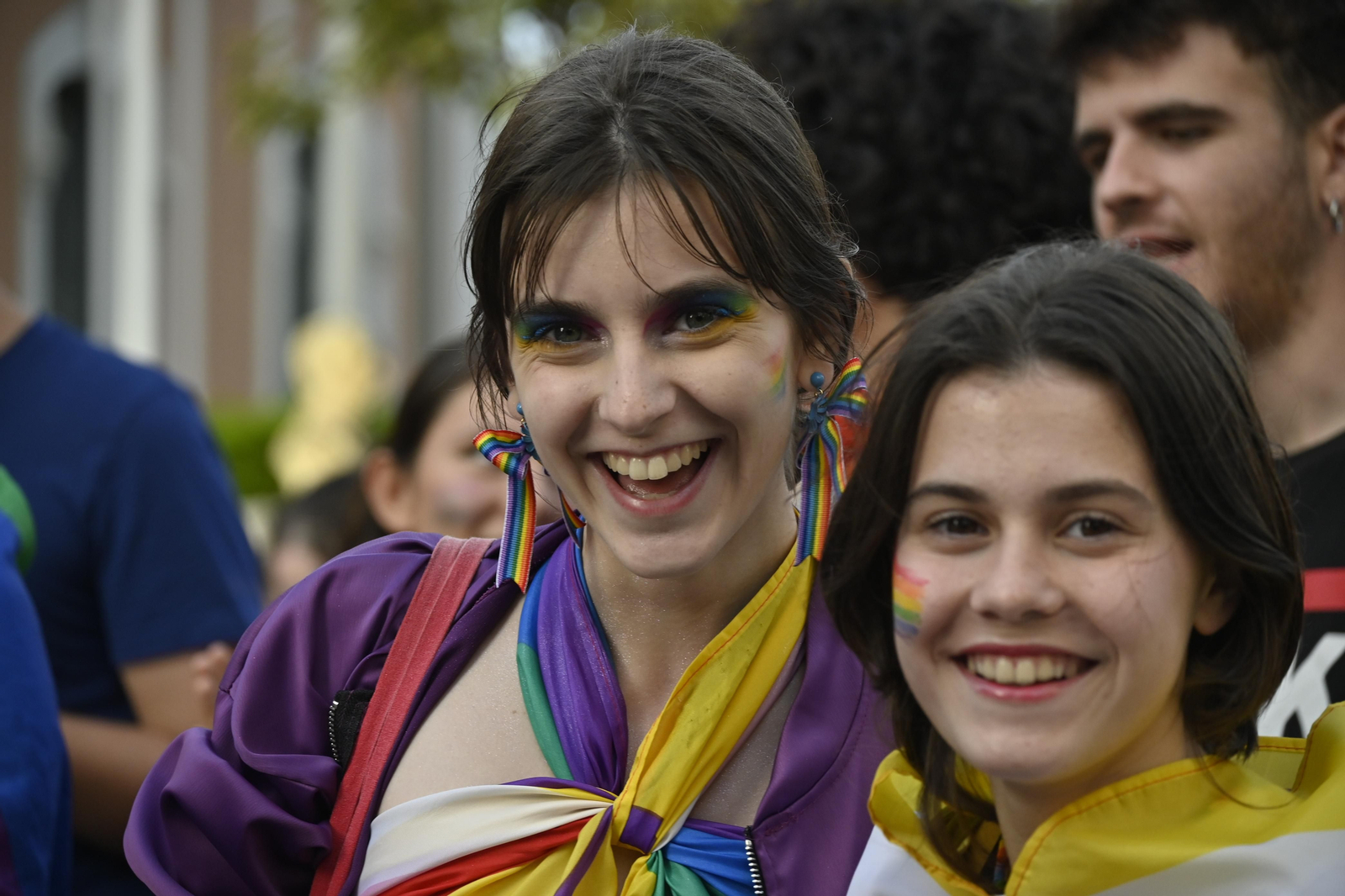 Las mejores imágenes de la manifestacióndel del Orgullo LGTBI en Huelva