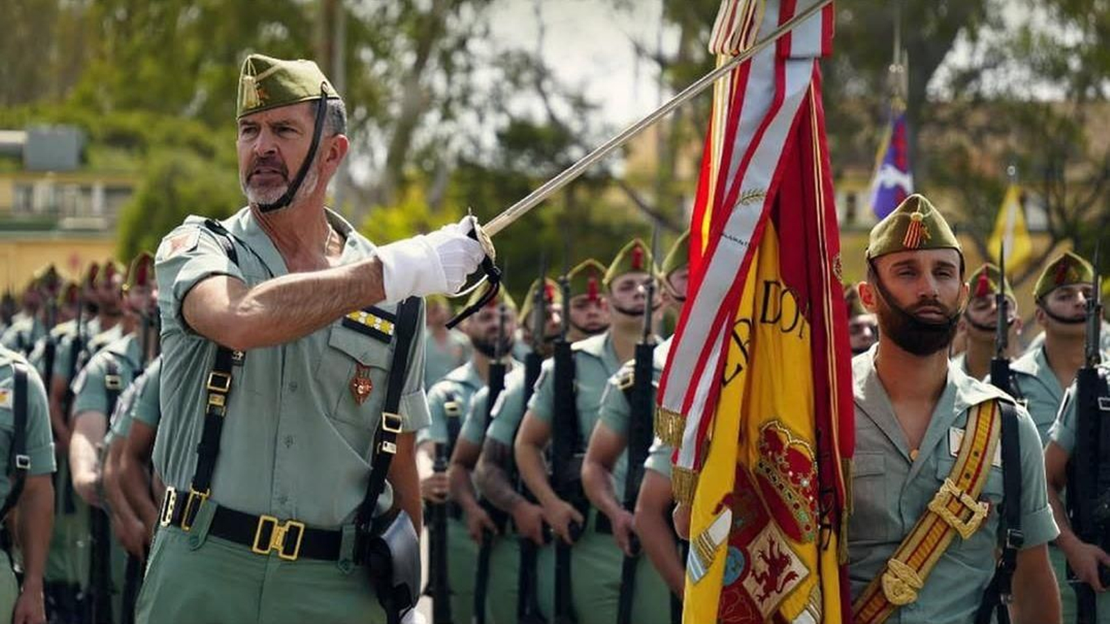 La Legión realizará una Jura de Bandera civil este sábado 29 de noviembre en Roquetas.