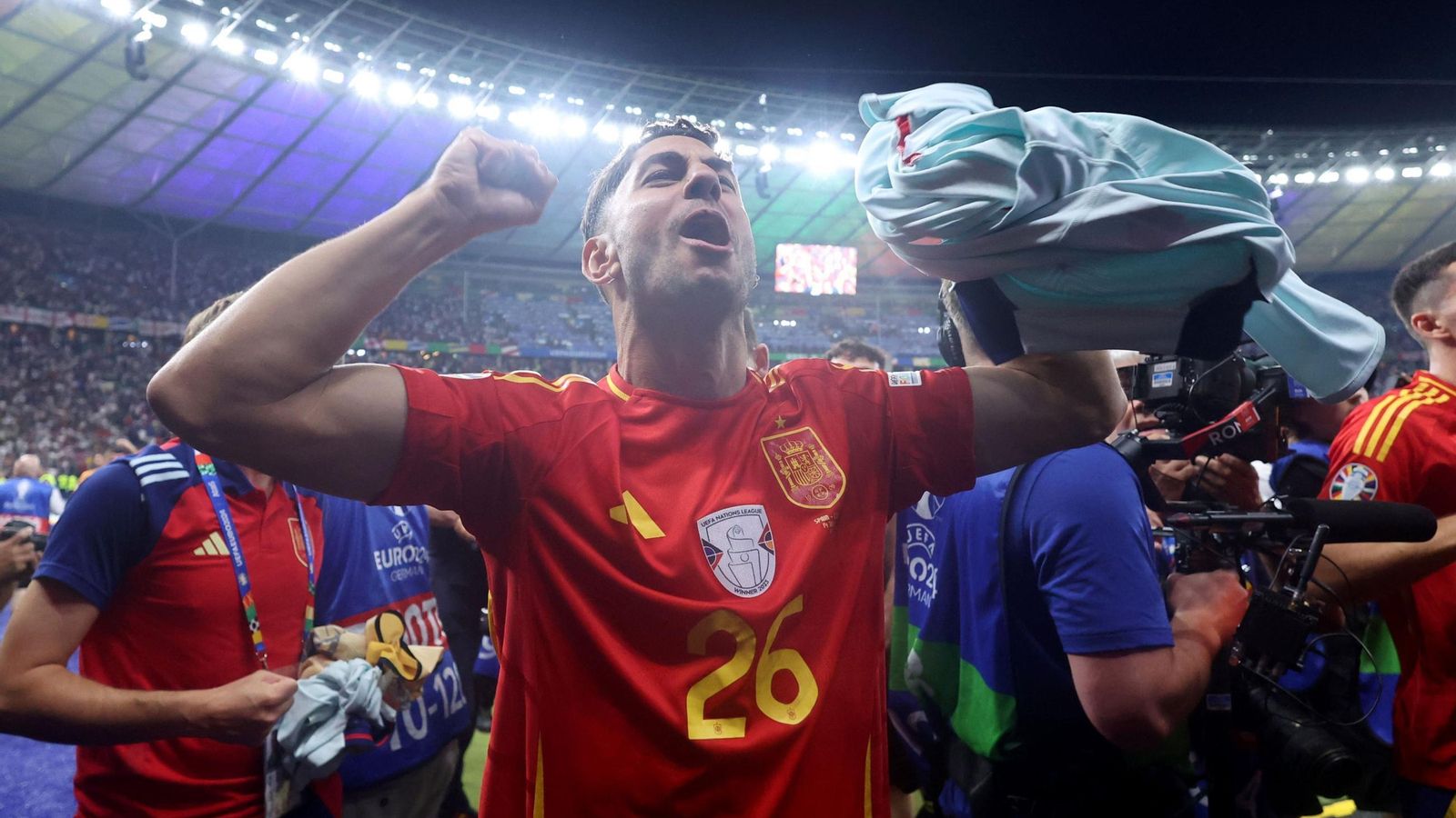 Las mejores fotos del título de España ante Inglaterra