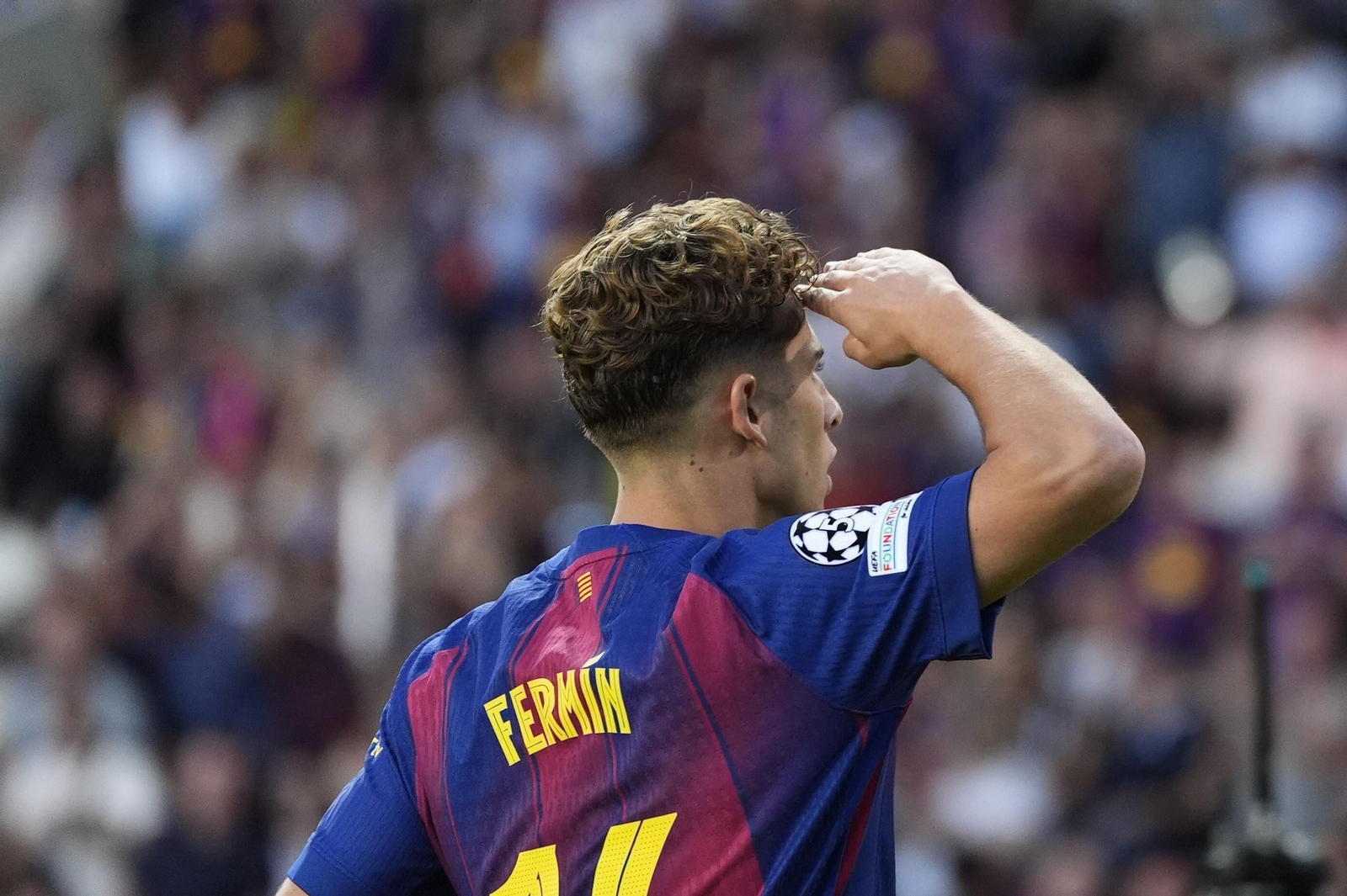 Las fotos del Barcelona-Olympiacos