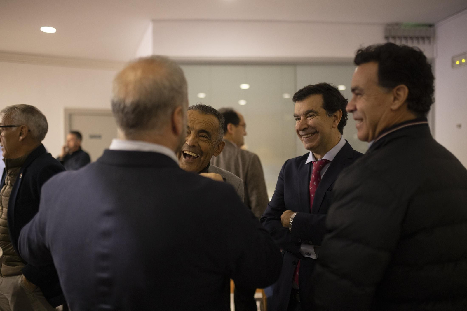 Imágenes de la conferencia de Ricardo Martínez Rico organizada por Club Cámara en la Fundación Caja Rural del Sur