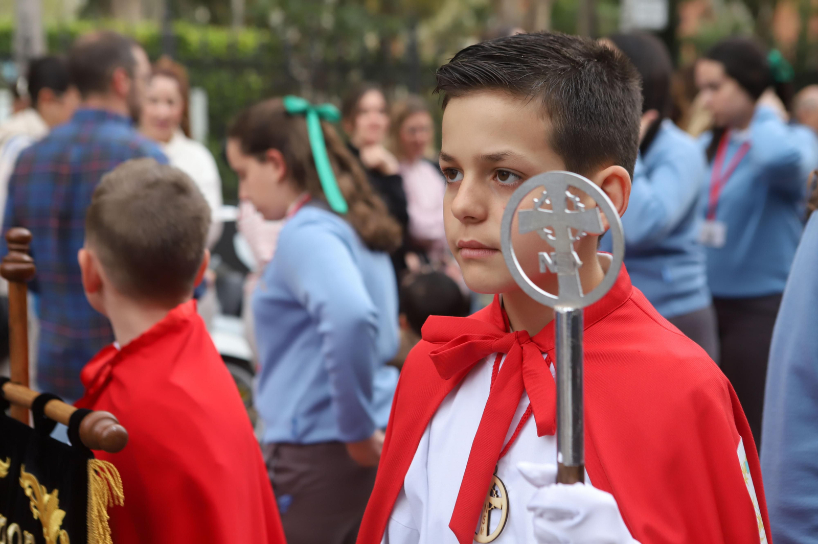 Fotos de la procesión infantil del colegio Nuestra Señora de los Milagros de Algeciras