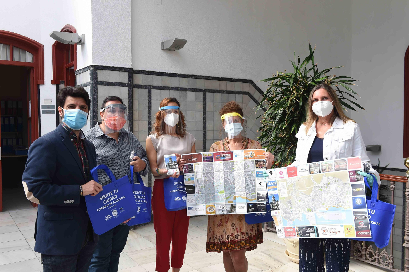 La presentación de los mapas, en el Ayuntamiento de Algeciras. La presentación de los mapas, en el Ayuntamiento de Algeciras.