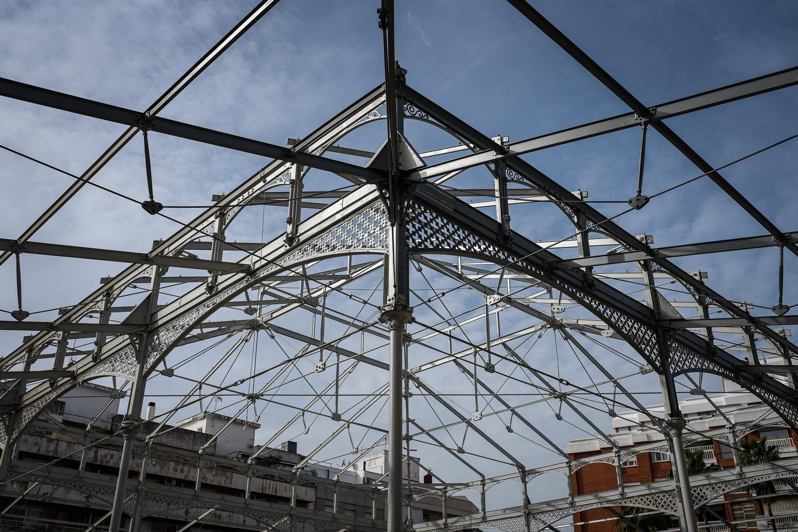 Imágenes de la restauración del edificio de Santa Fe