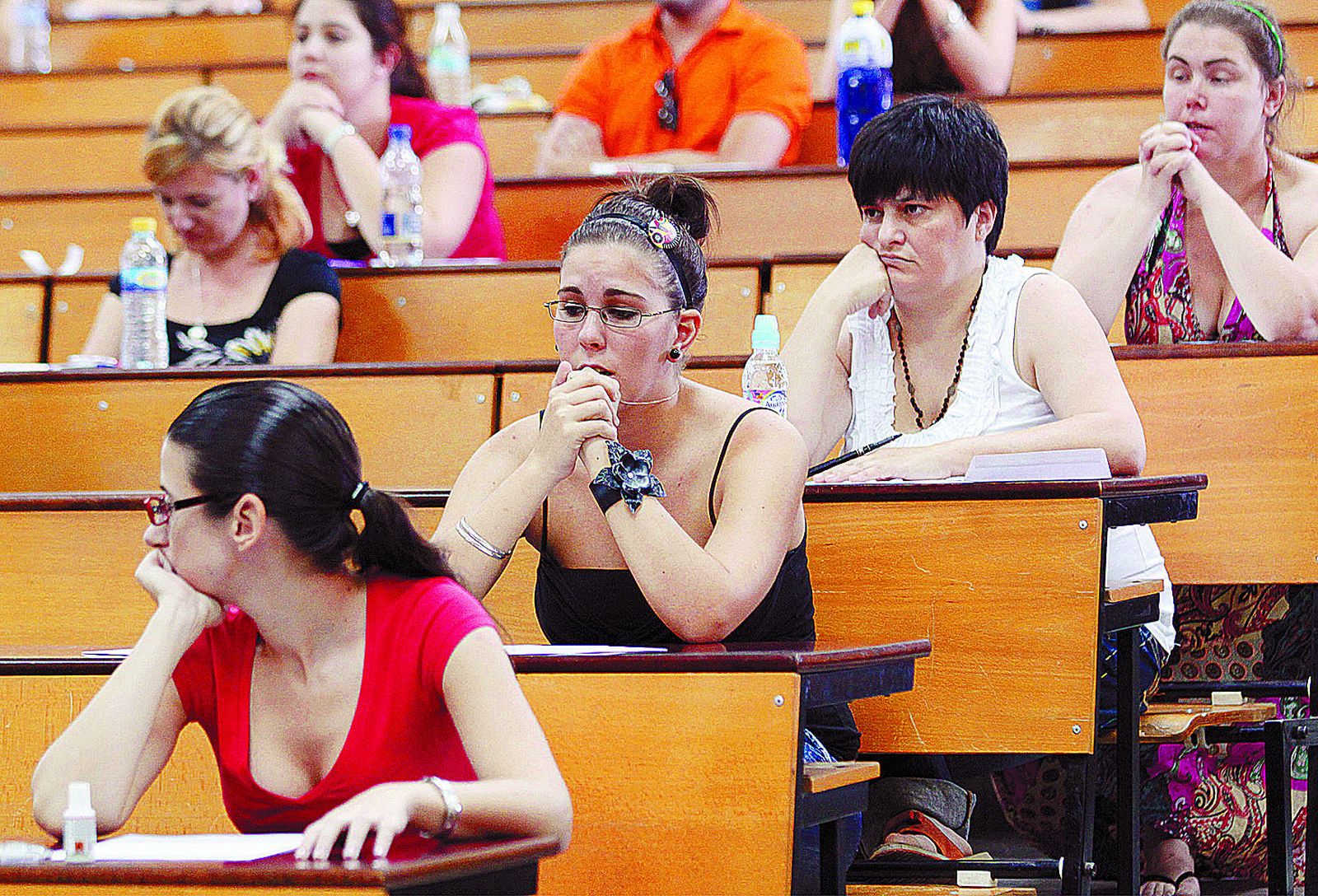 Imagen de archivo de unas oposiciones a maestros