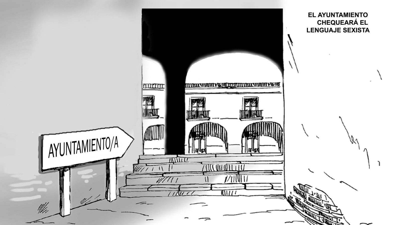 Lenguaje sexista municipal