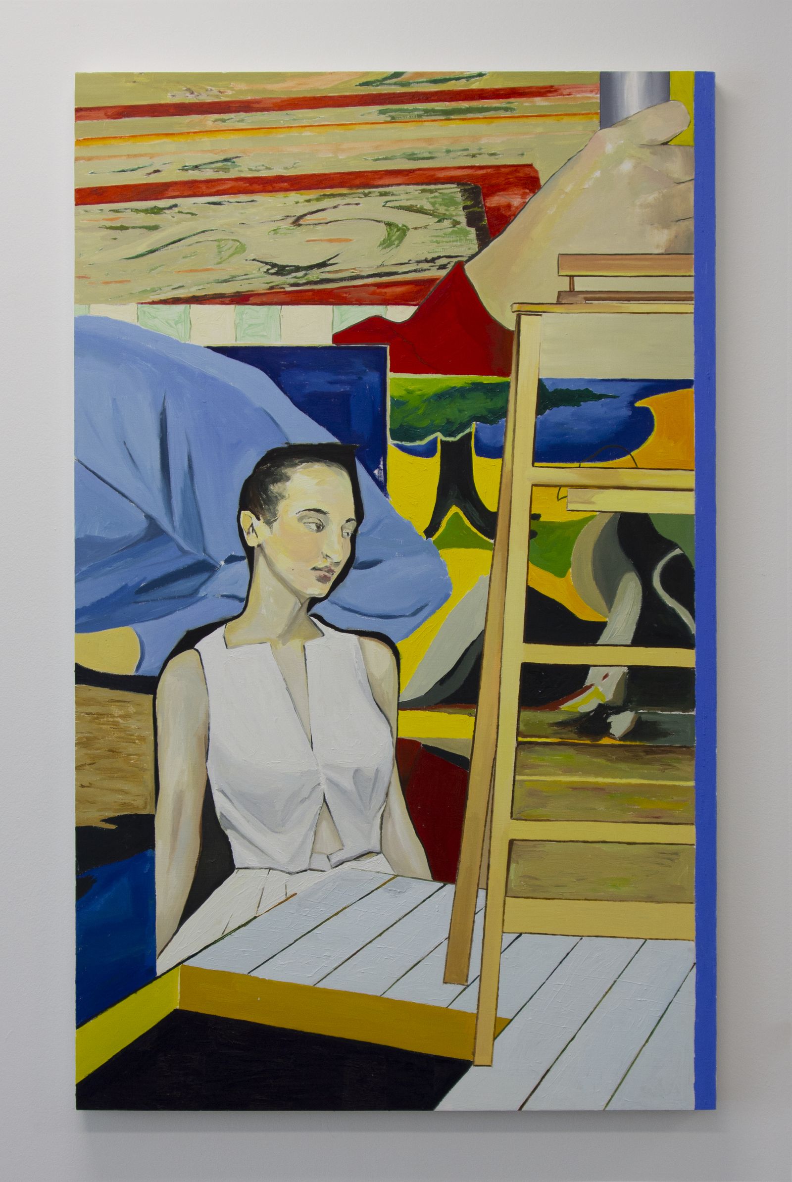 'La transparencia', óleo sobre tabla.