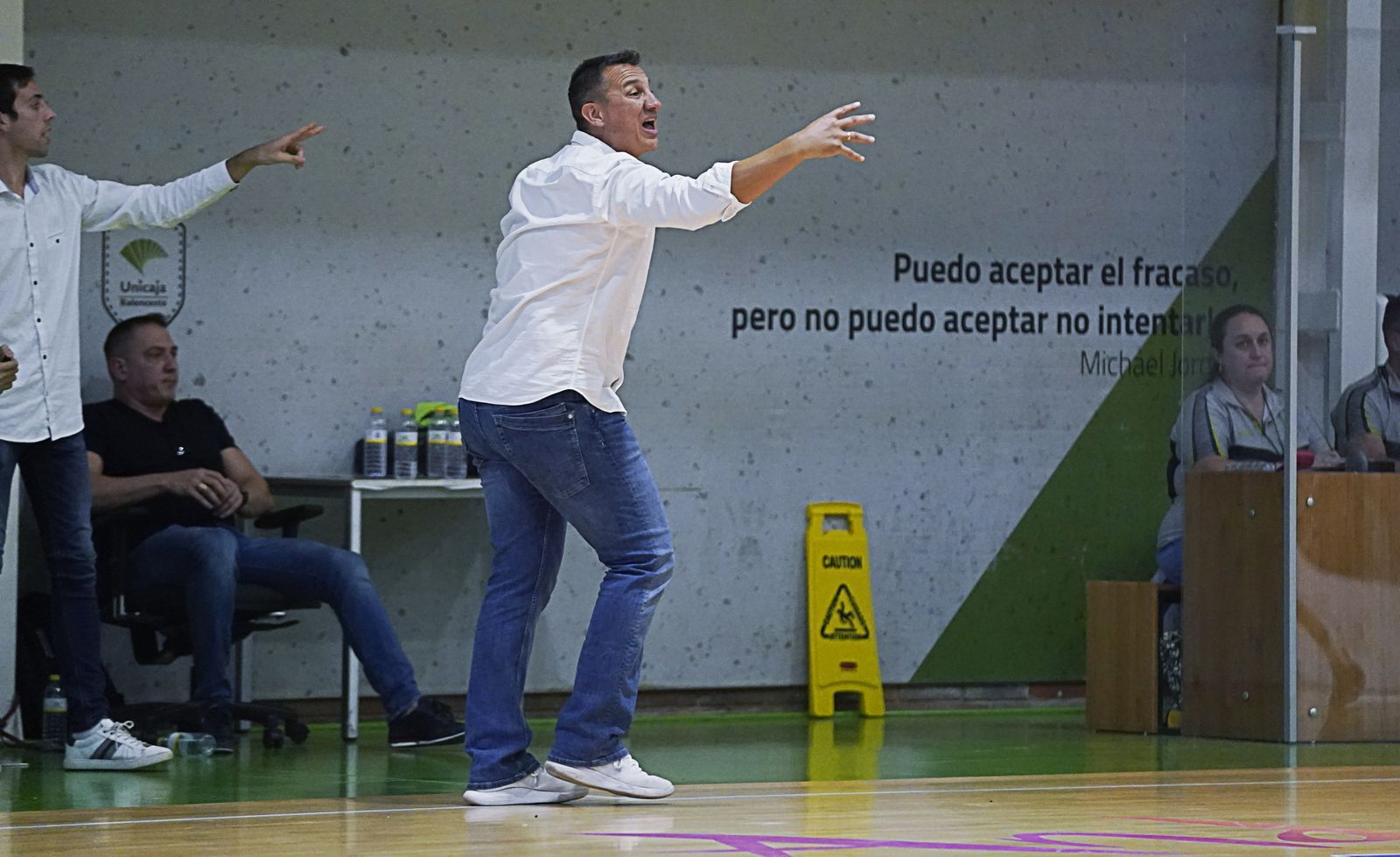 Jesús Lázaro, durante un partido.
