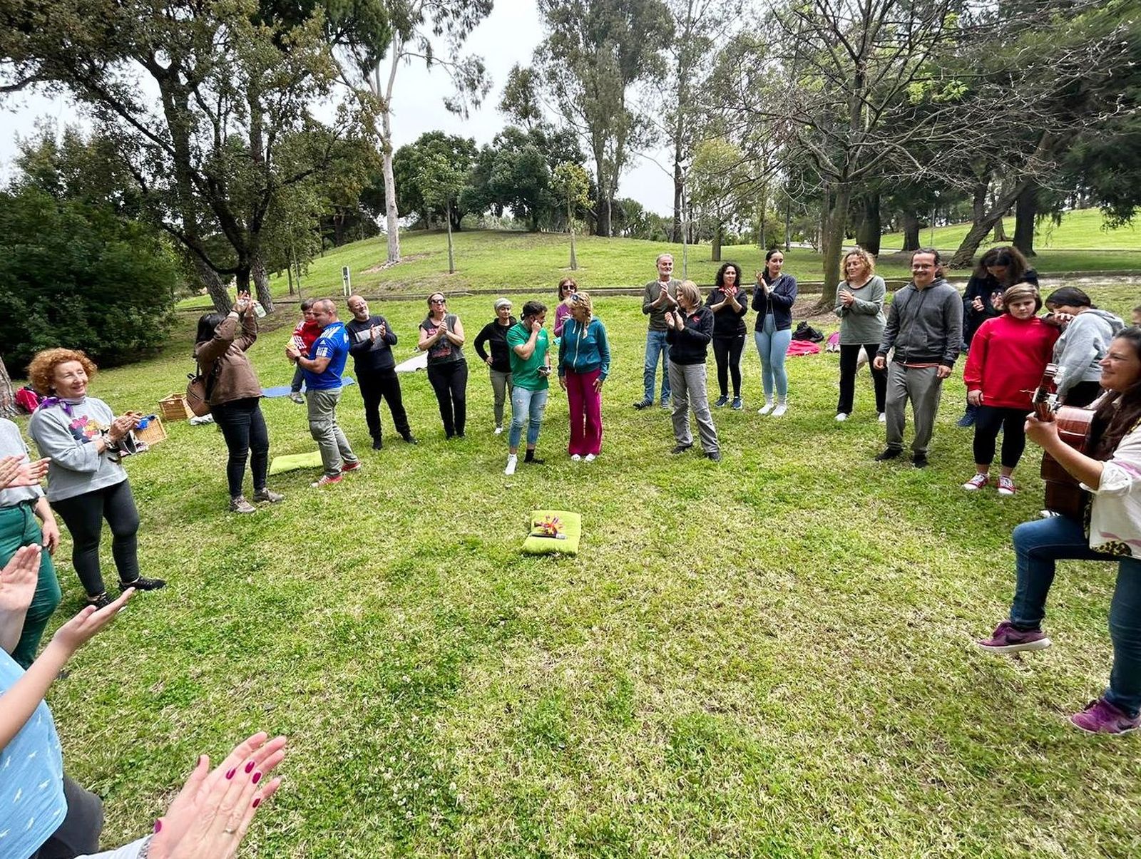 Imagen de archivo de un taller realizado en el marco del programa 'La Rábida en Primavera'.