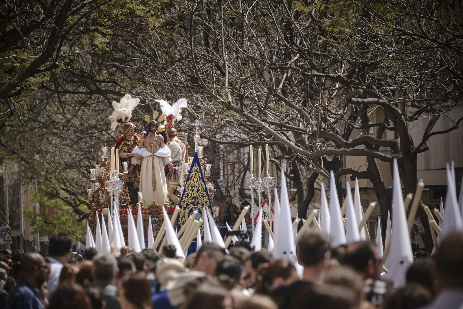 Cofradía de El Despojado en la Semana Santa de Cádiz 2022