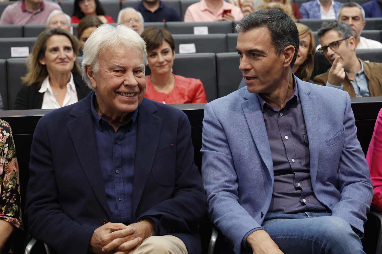 las imágenes del acto del PSOE en Sevilla