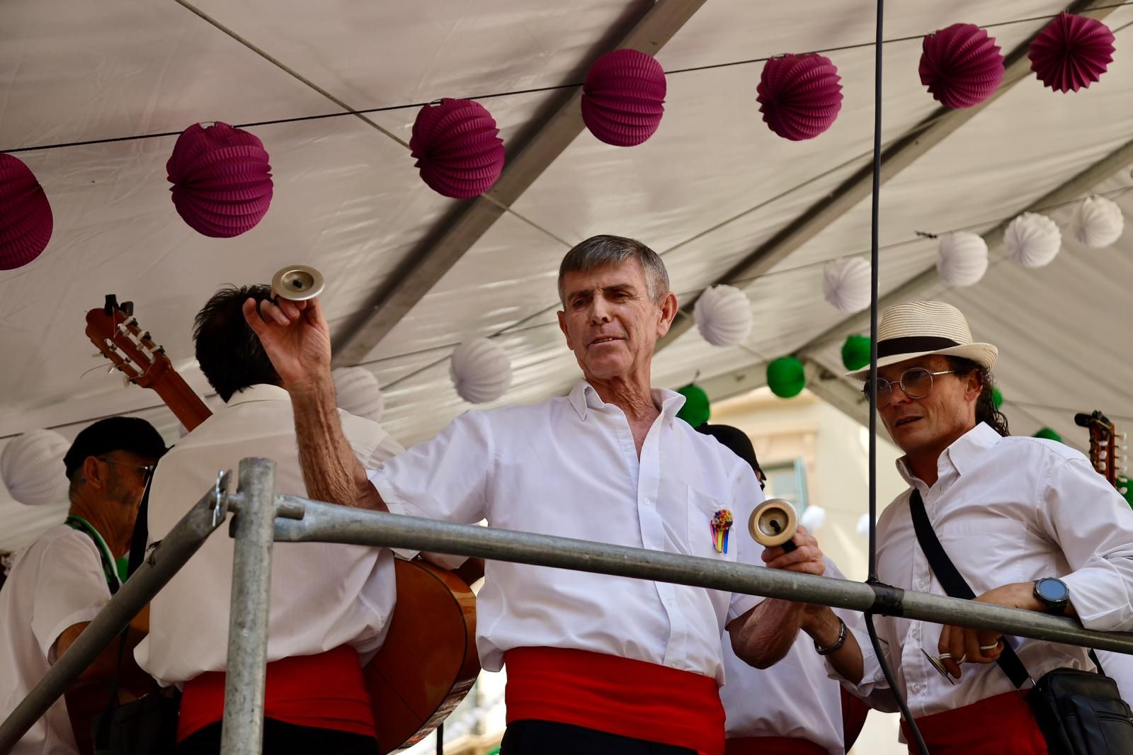 El primer día de Feria de Málaga en el Centro, en imágenes