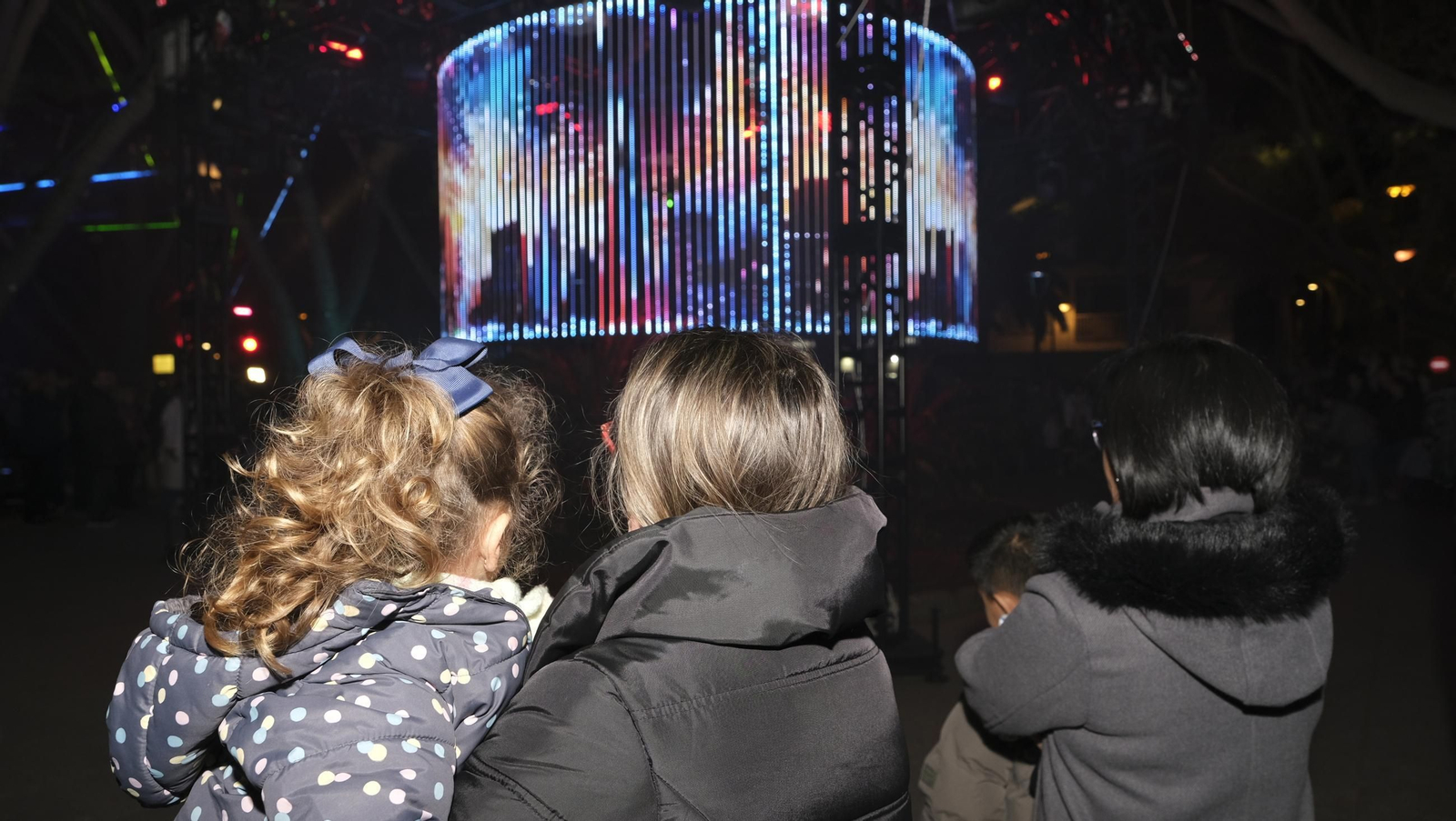 'Almería, la Ciudad de la Luz', espectáculo de luces, en imágenes