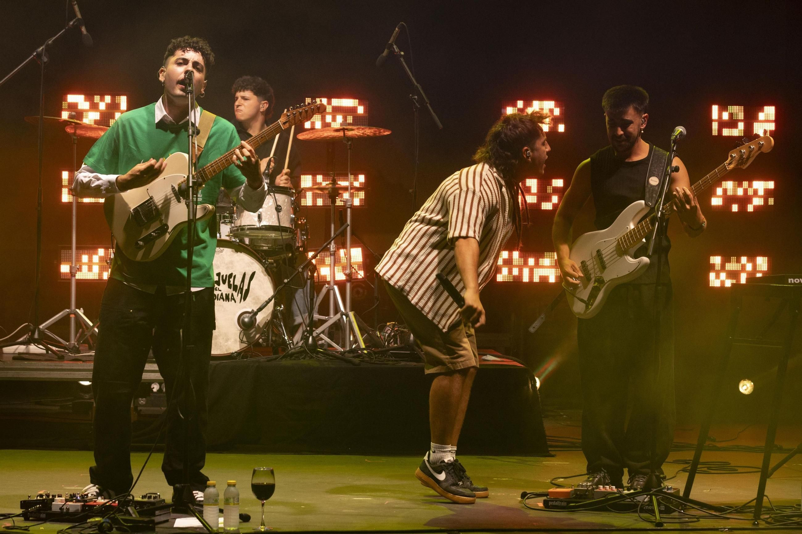 Sanguijuelas del Guadiana durante un concierto.