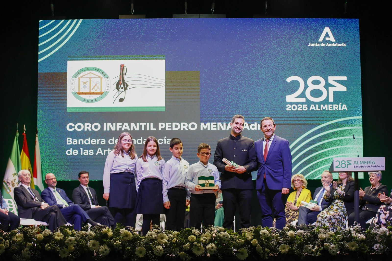 Imágenes de los Galardones "Bandera de Andalucía" en Benahadux