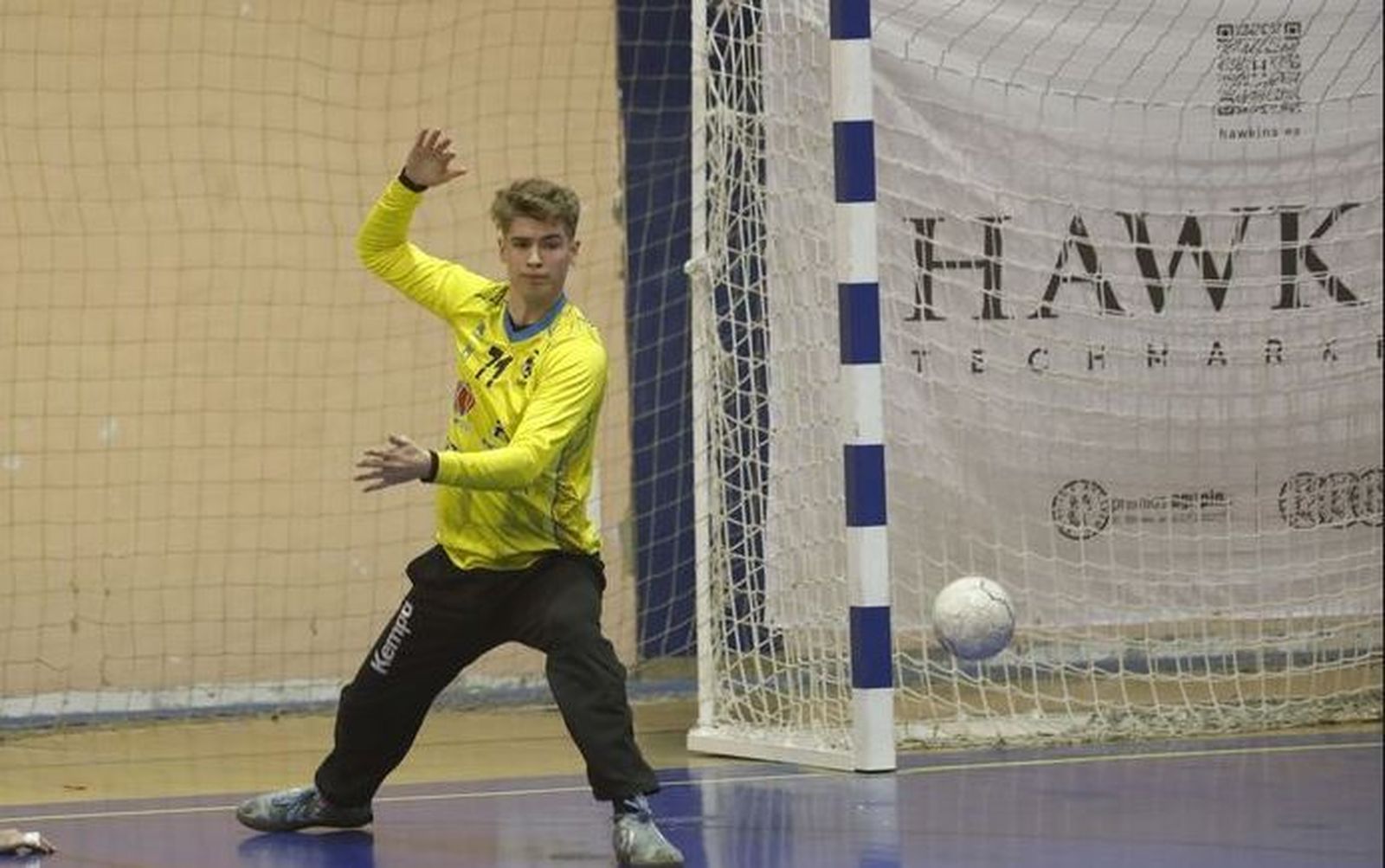 Ale González, portero del BM Ciudad de Algeciras