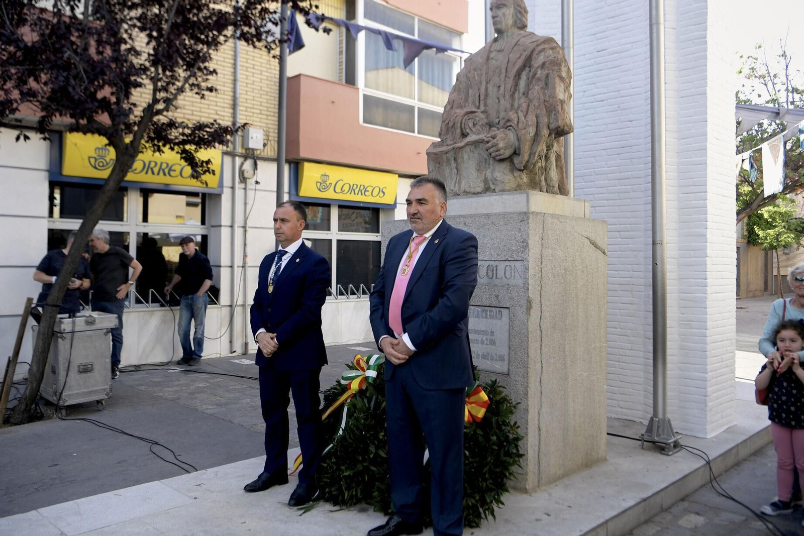 Fotos: Cristóbal Colón y los Reyes Católicos inauguran las Capitulaciones de Santa Fe