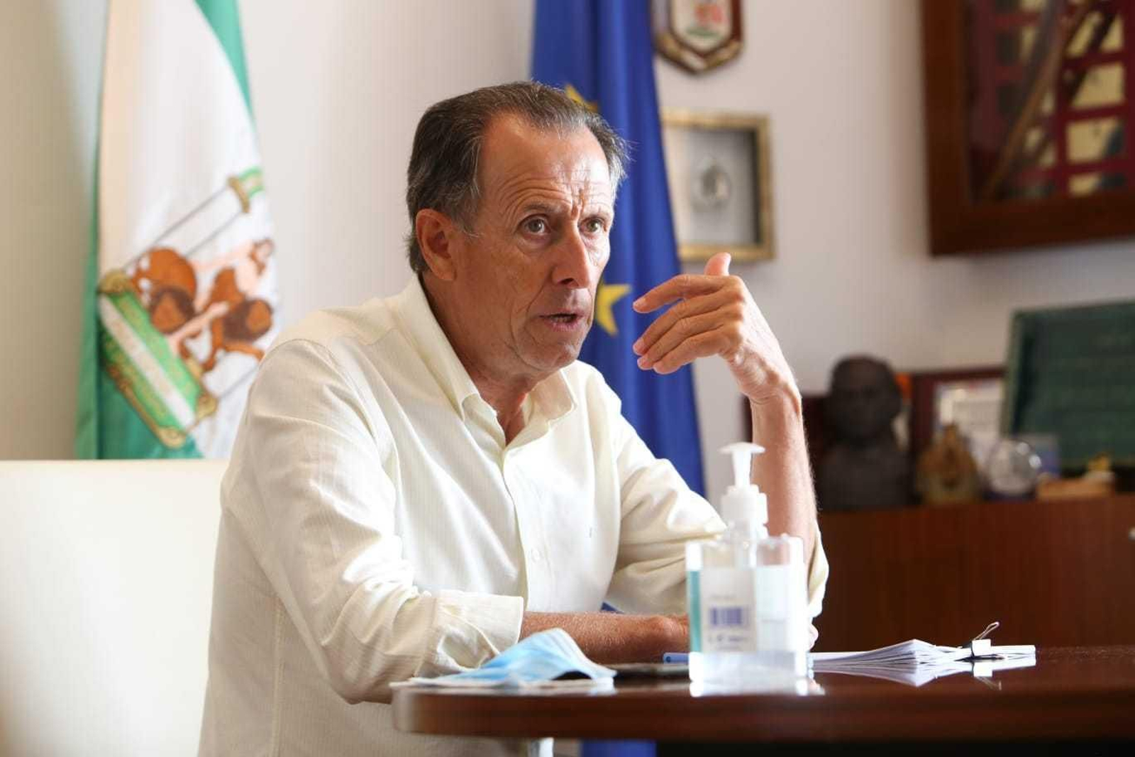 José María Román, alcalde de Chiclana.