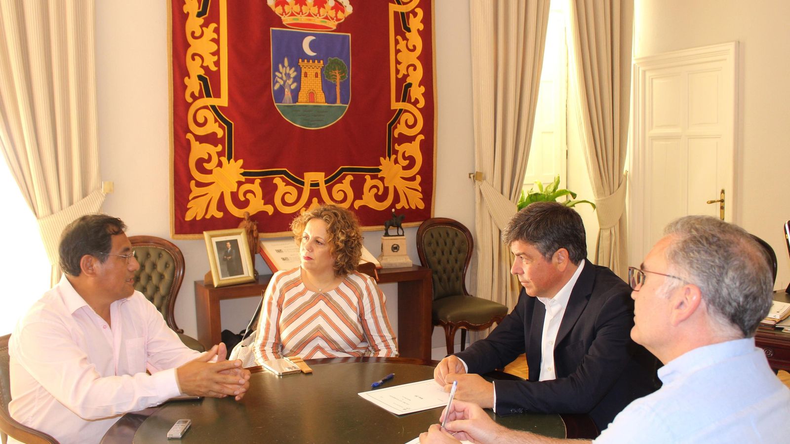 Firma del acuerdo de colaboración.