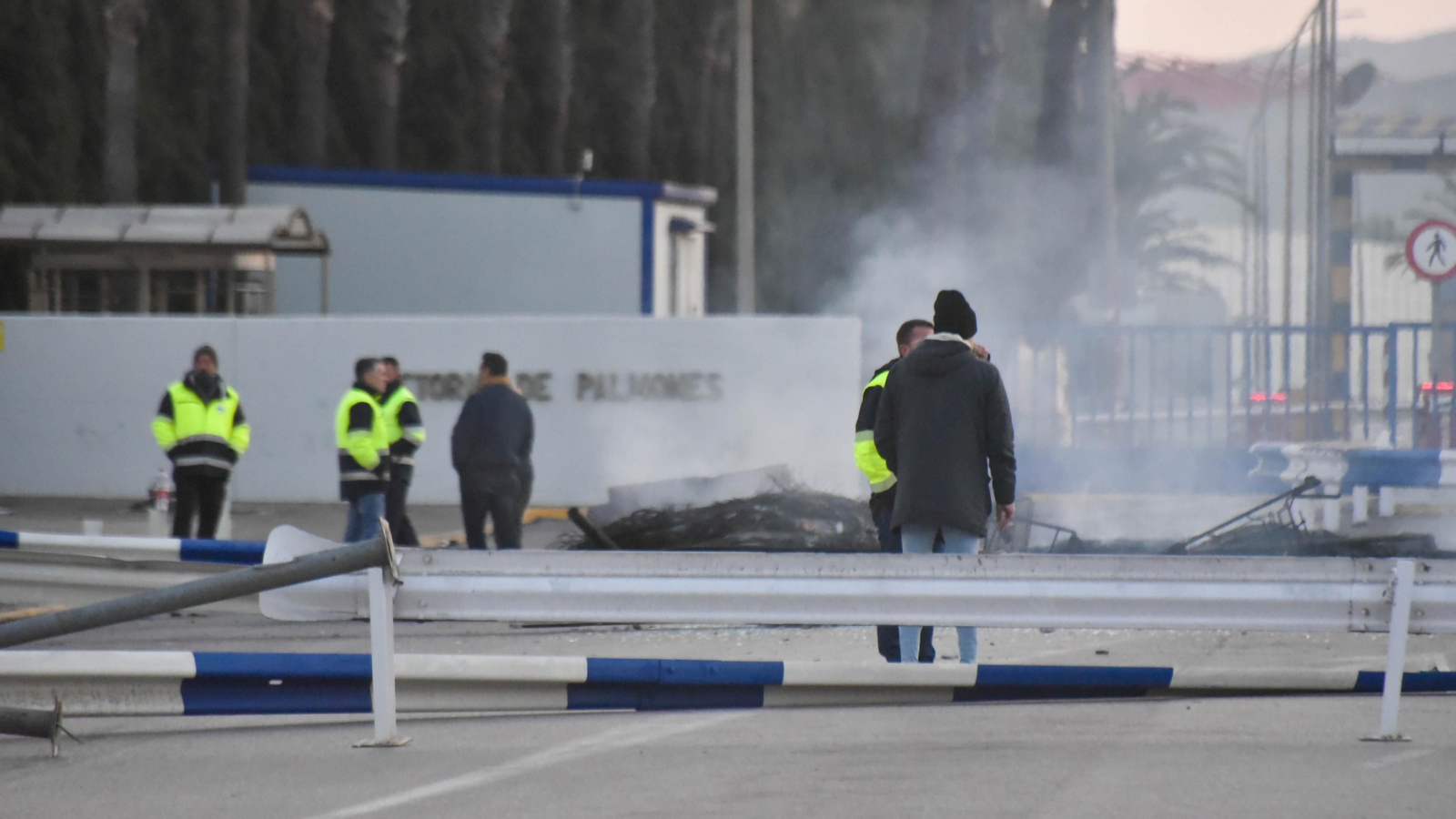 Imágenes de la tercera jornada de huelga en Acerinox