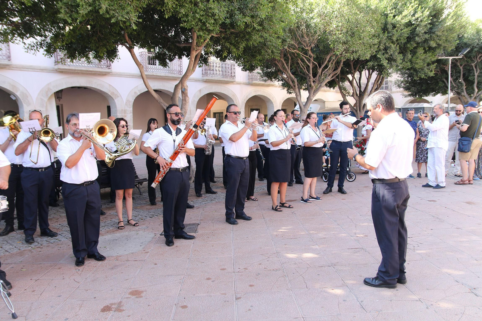 Las imágenes del homenaje a 'Los Coloraos'