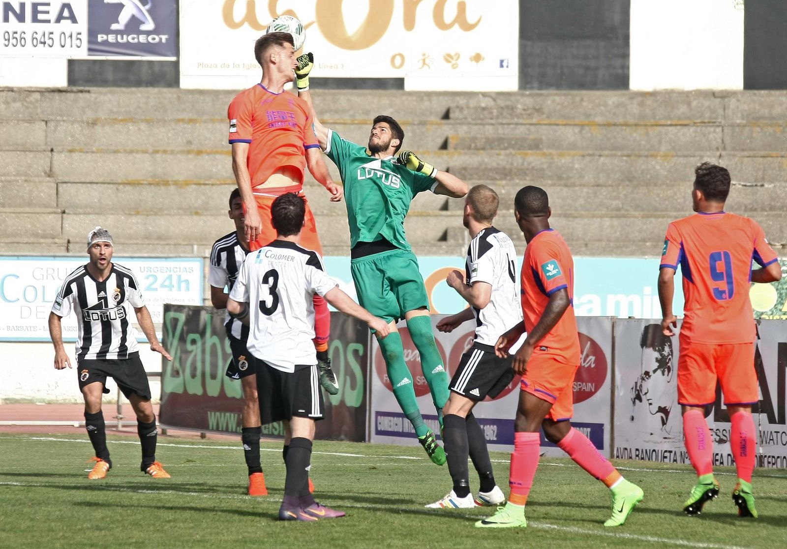 Las imágenes del Balona-Granada B