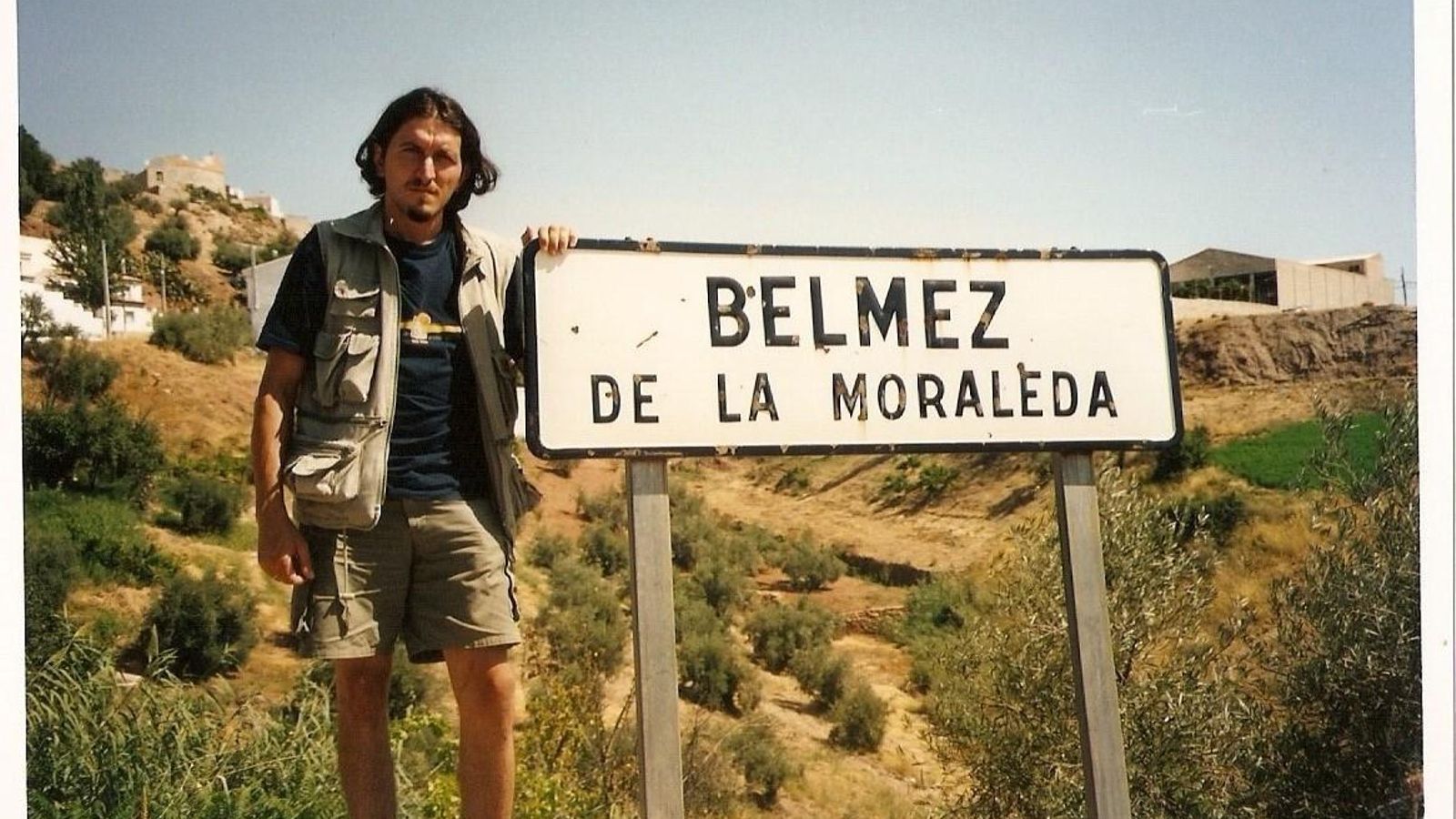 José Antonio Caravaca visitando Belmez, en una imagen de archivo