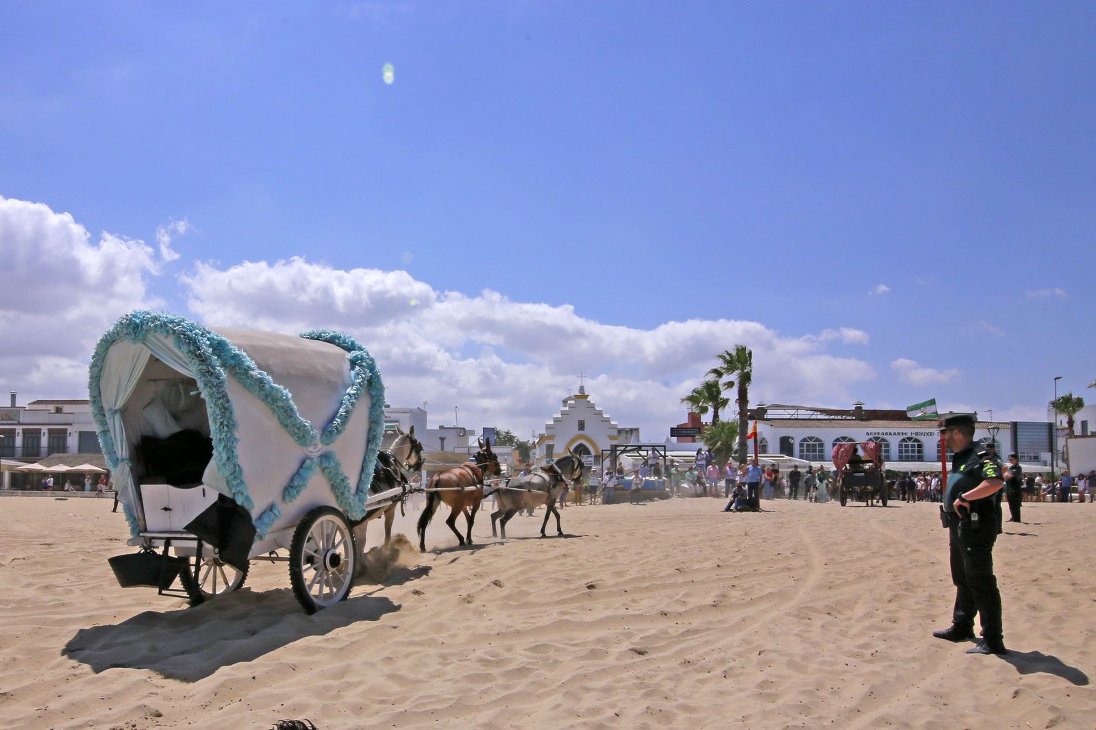 La Hermandad de Jerez llegando a casa