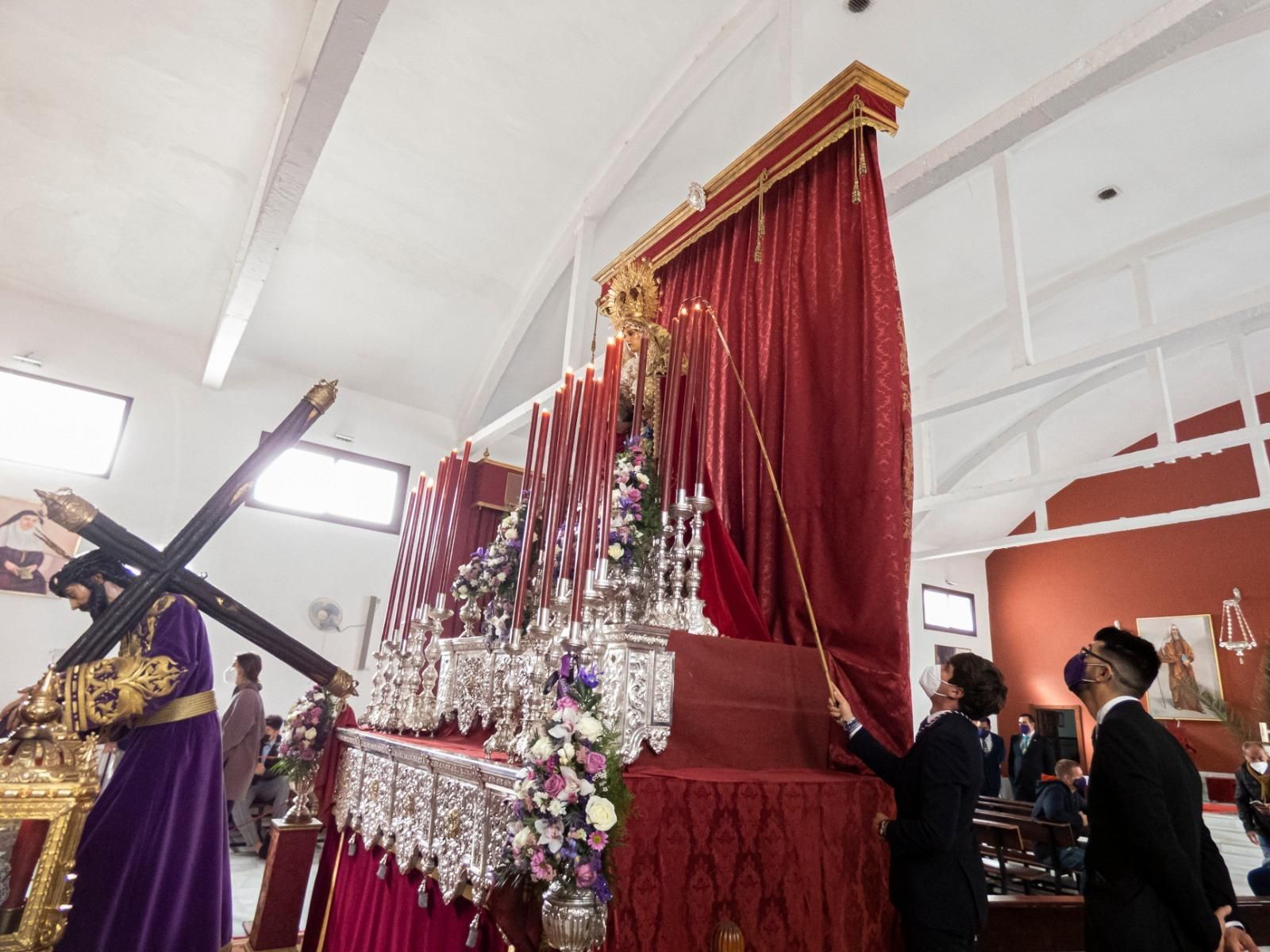 Las imágenes del miércoles santo en San Fernando