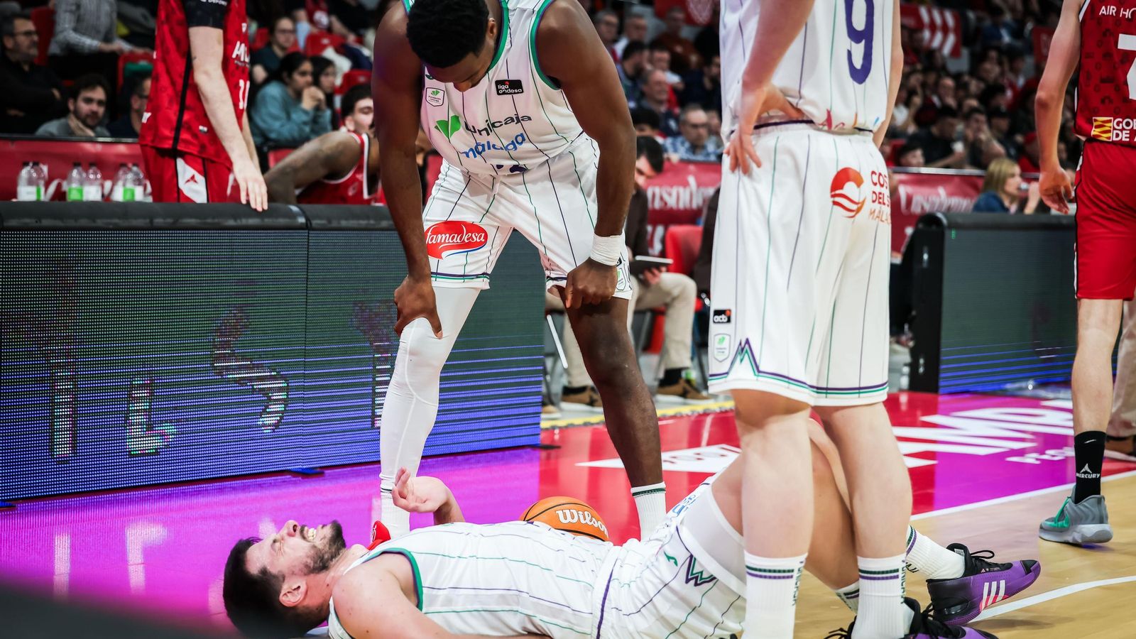 El Casademont Zaragoza-Unicaja, en fotos