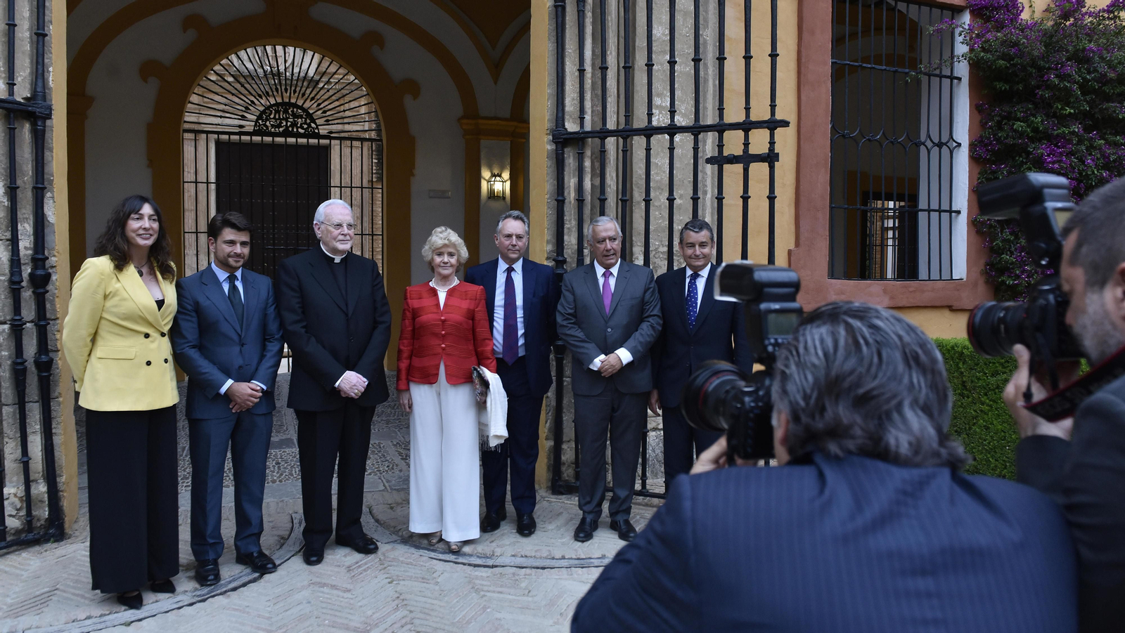 Los asistentes al VII Premio Manuel Clavero