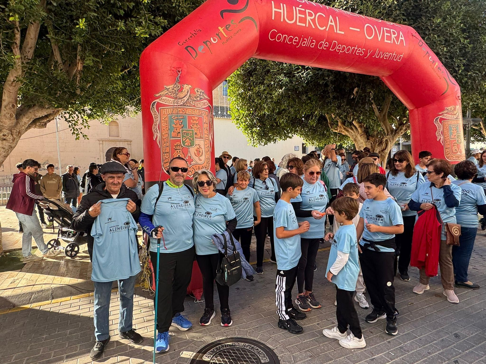 Huércal-Overa se lanza a la calle por la investigación contra el Alzéimer