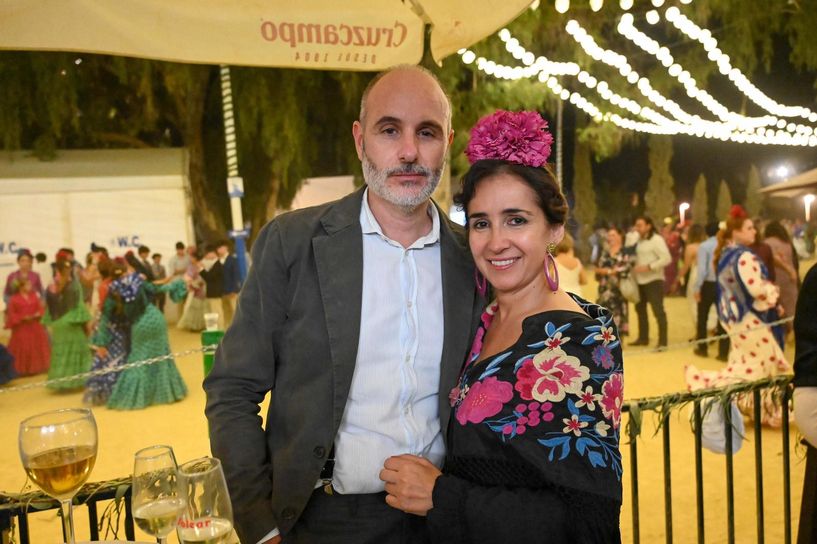 Imágenes del ambiente del ambiente de la noche del sábado en la Feria de Otoño y del Caballo 2025 de Huelva