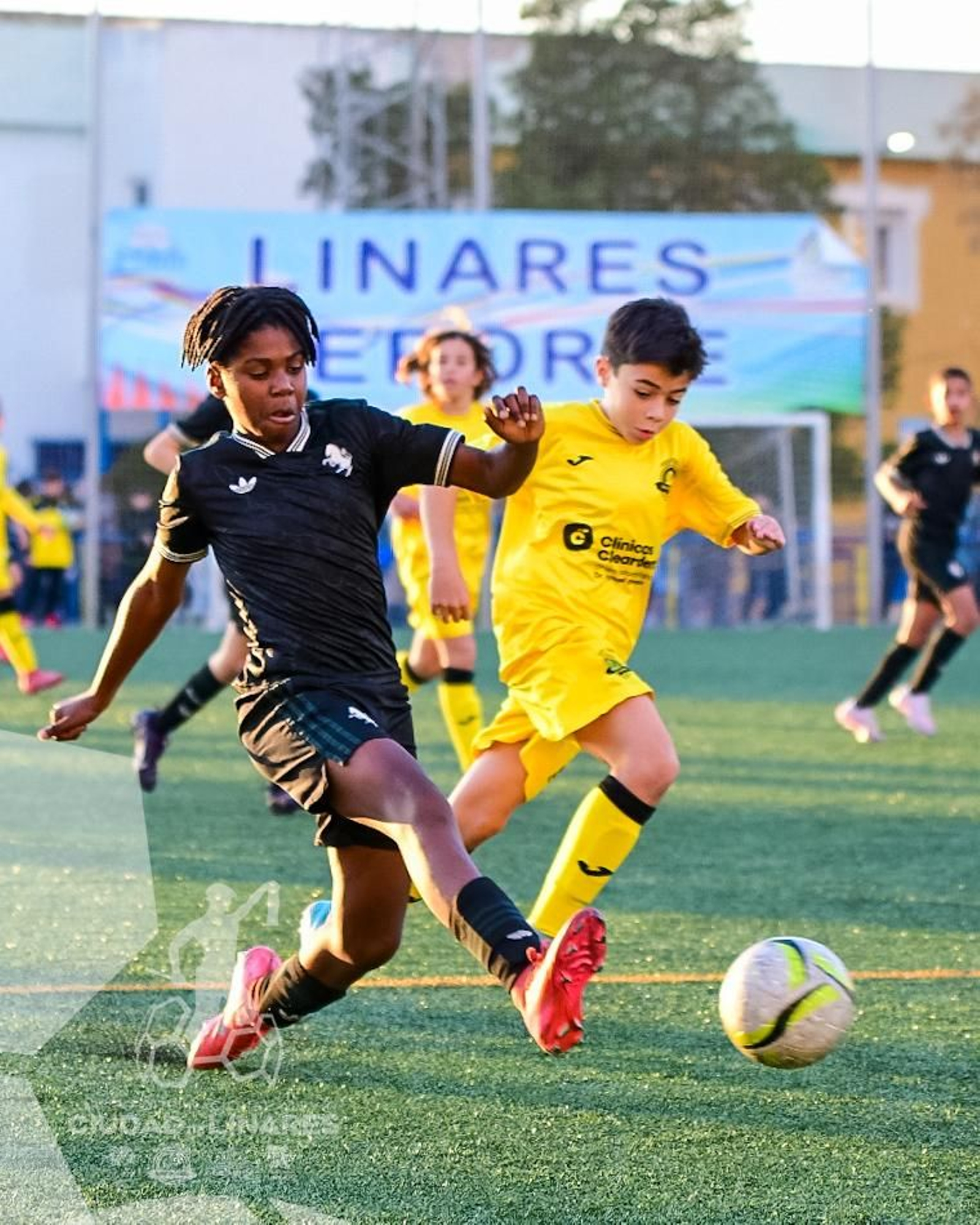 En imágenes: el RCD Espanyol, campeón del IV Torneo Internacional de Fútbol Alevín 'Ciudad de Linares'