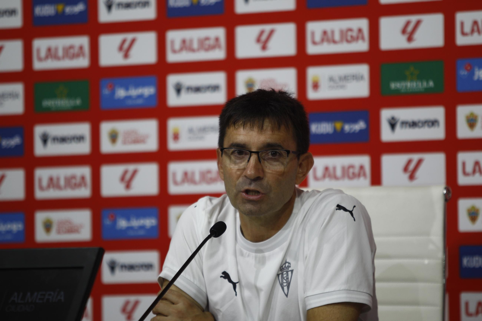 Las fotos del partido U.D. Almería-Sporting de Gijón