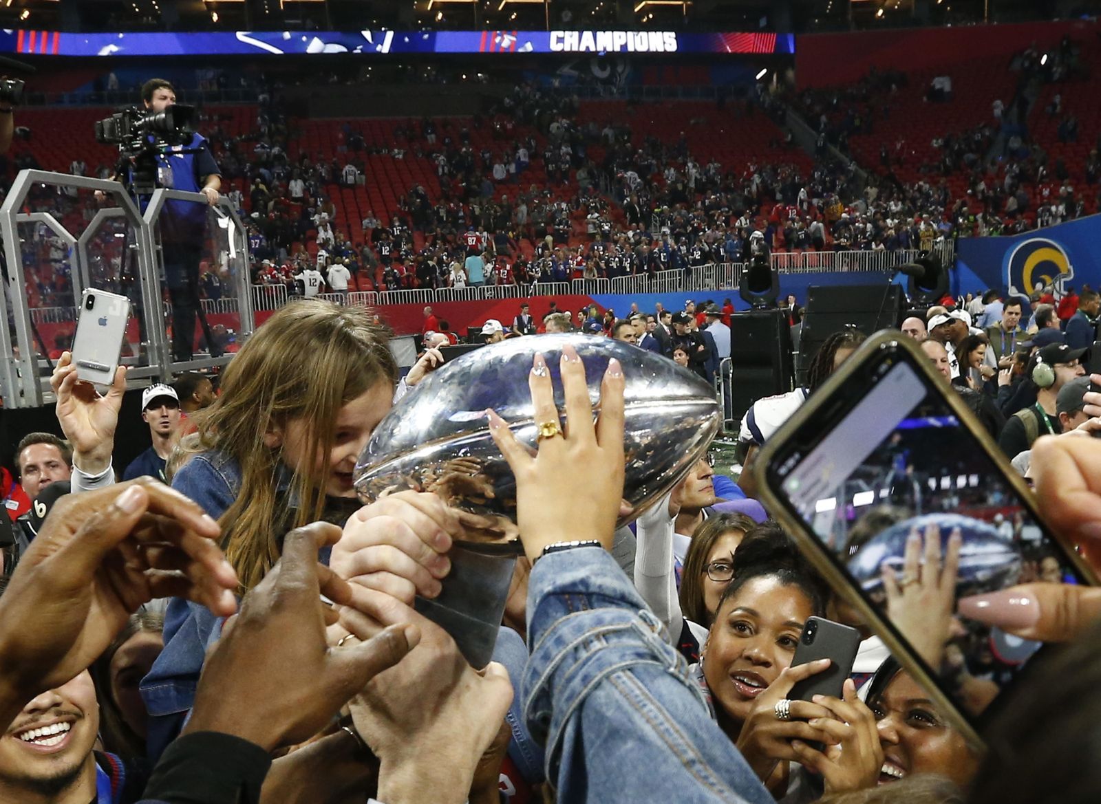 Las imágenes de la final de la Super Bowl