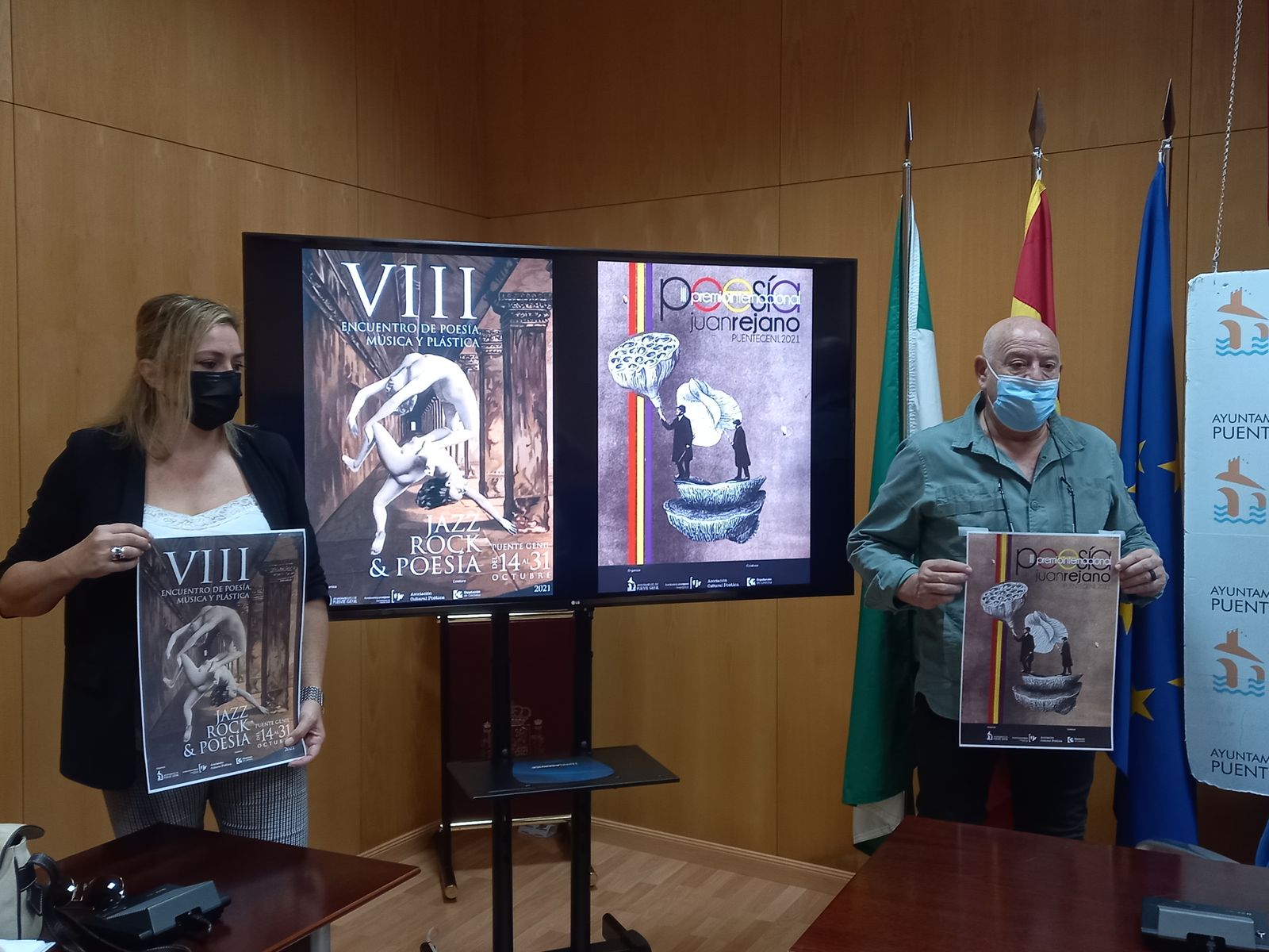 Presentación del VIII Encuentro de Poesía de Puente Genil.