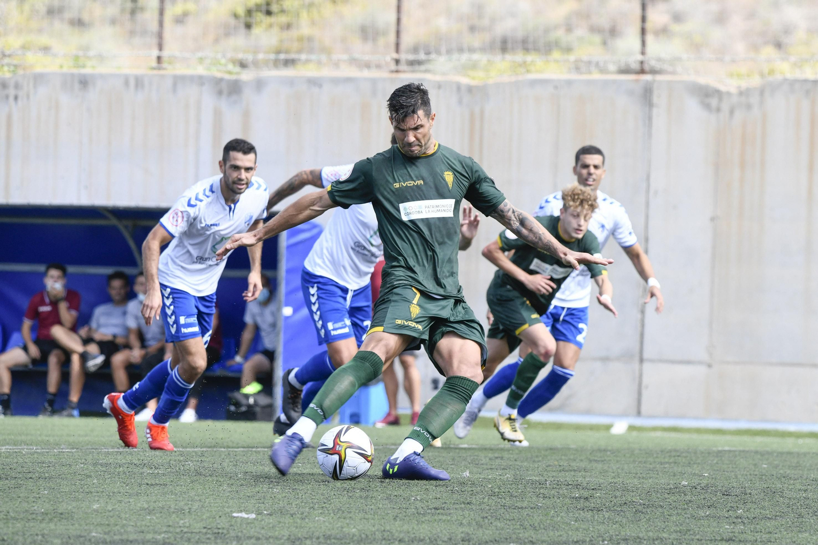 El empate del Córdoba CF ante el Tamaraceite, en imágenes