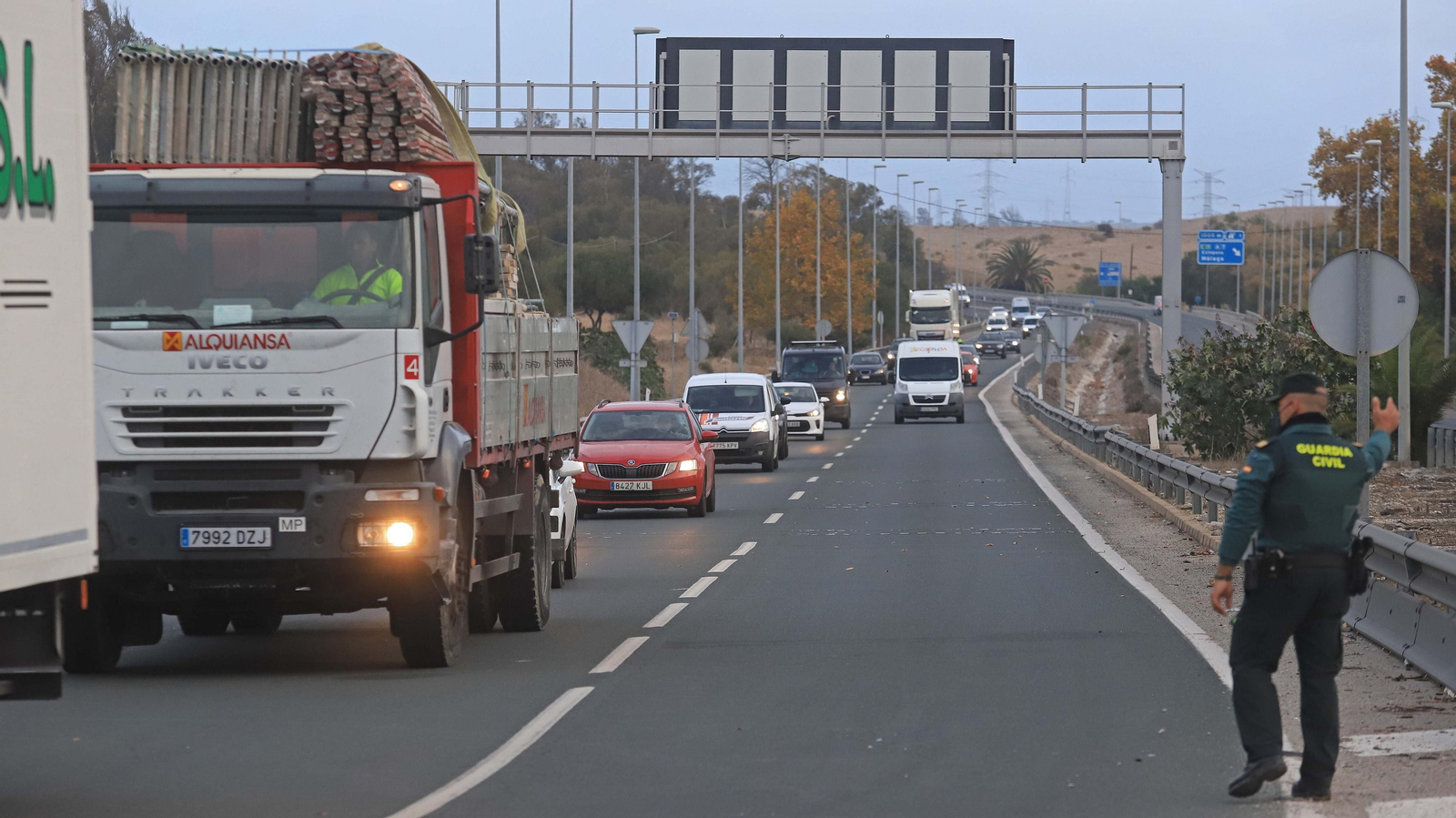 Fotos de la tercera jornada de la huelga del metal en el Campo de Gibraltar