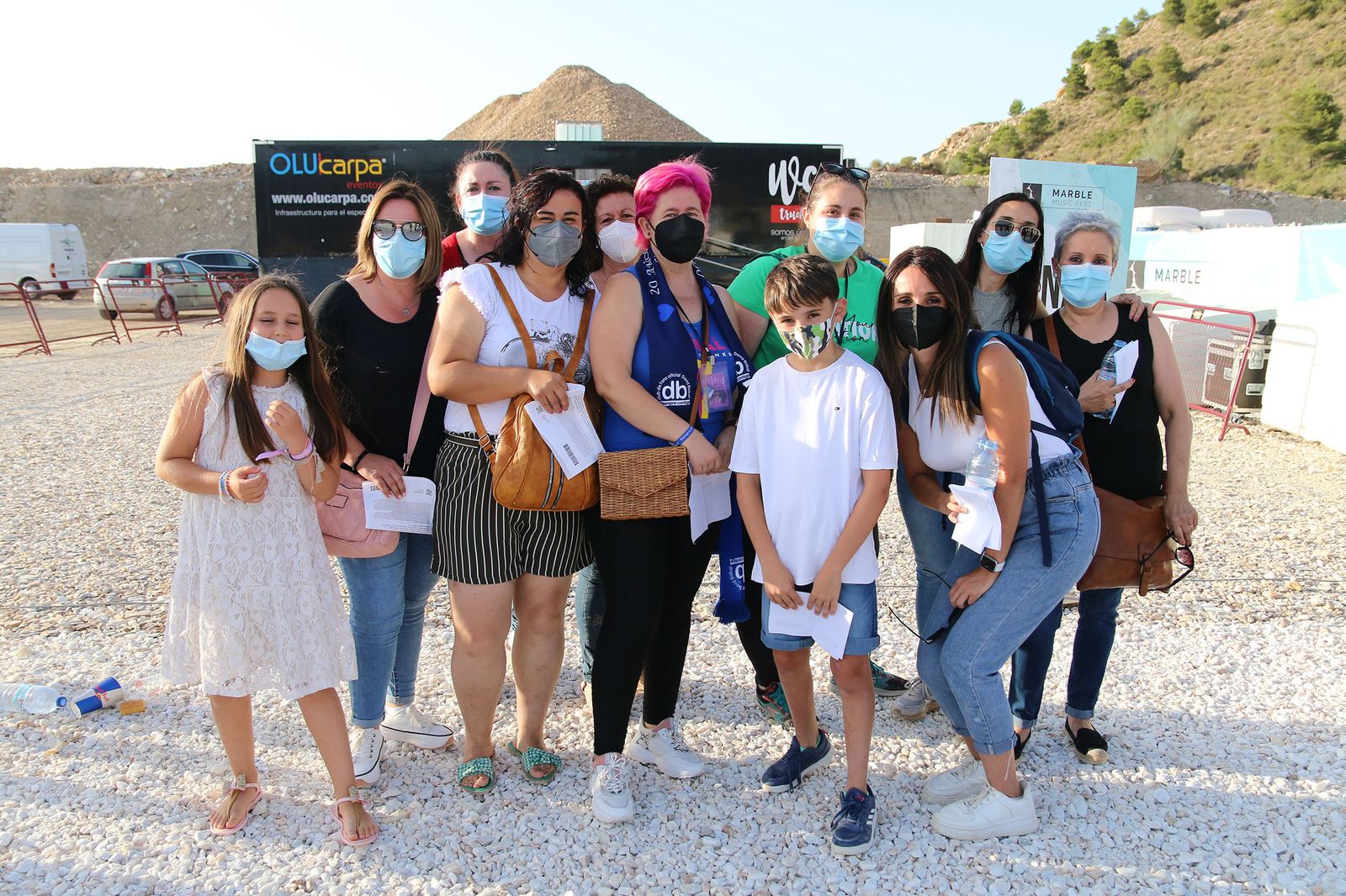 Las imágenes del concierto de David Bisbal en el Marble Music Fest de Macael