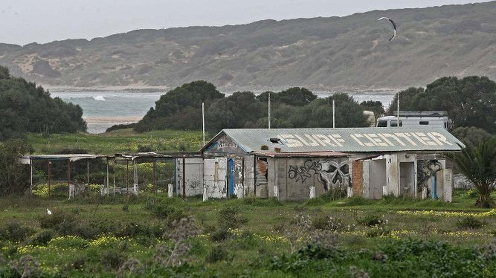 Chiringuito que actualmente está ubicado en la zona donde se desarrollará la propuesta presentada a la delegación de Medio Ambiente.