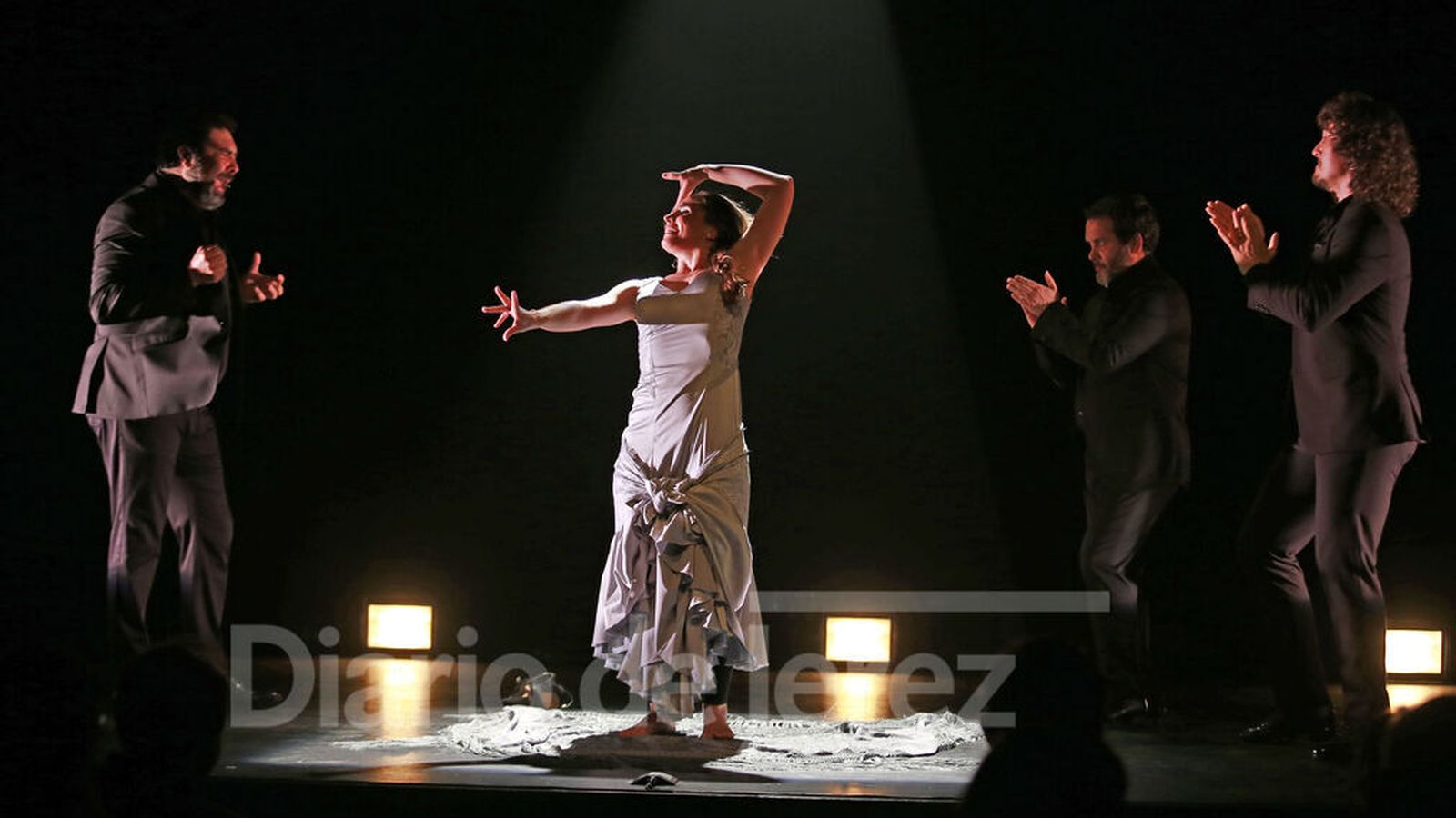 Paula Comitre, durante su actuación en 'Cámara abierta'